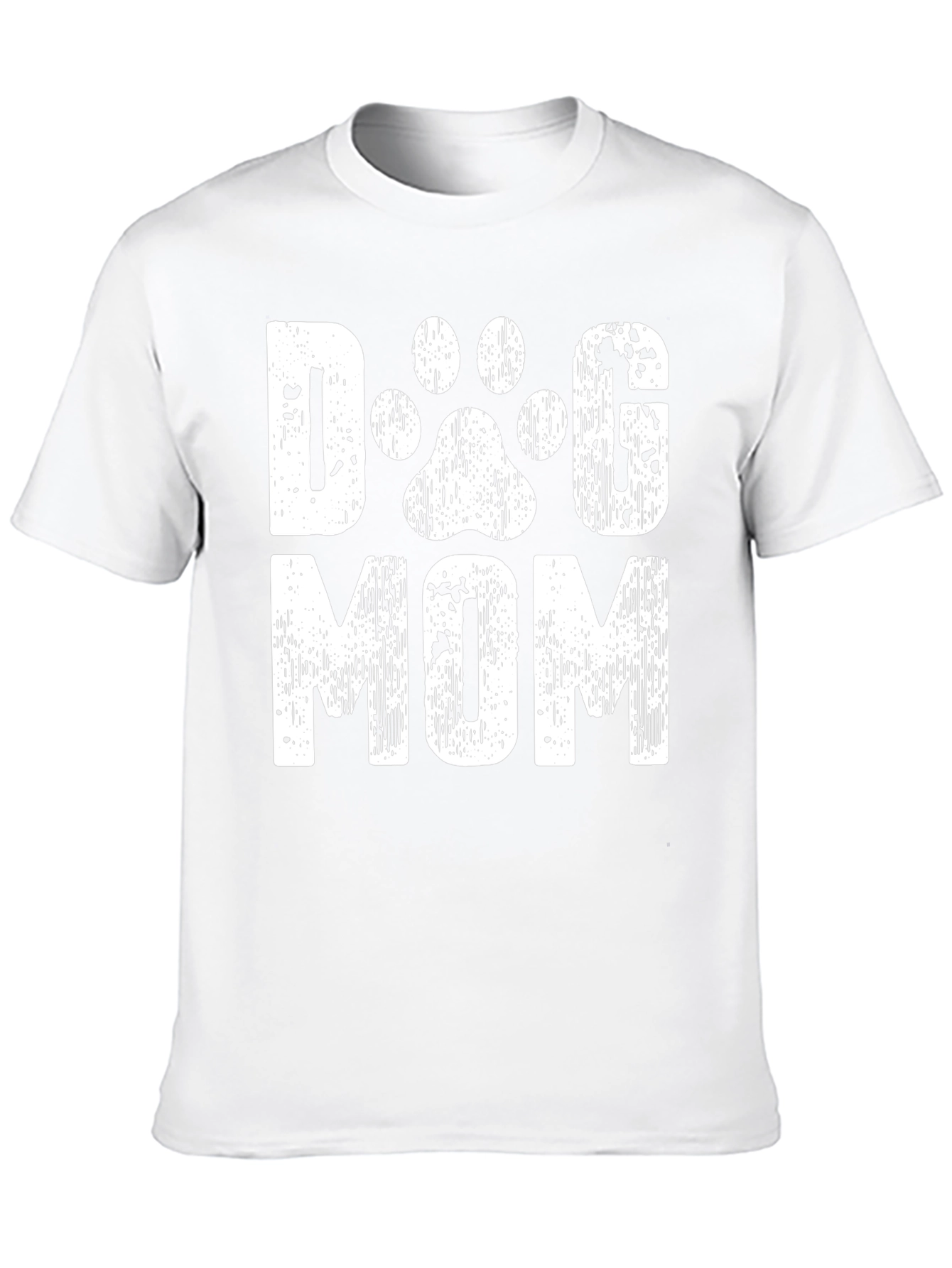 Dog Mom Graphic T-Shirt - Black