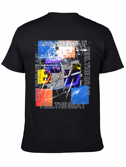 Feel the Beat Graphic Print T-Shirt