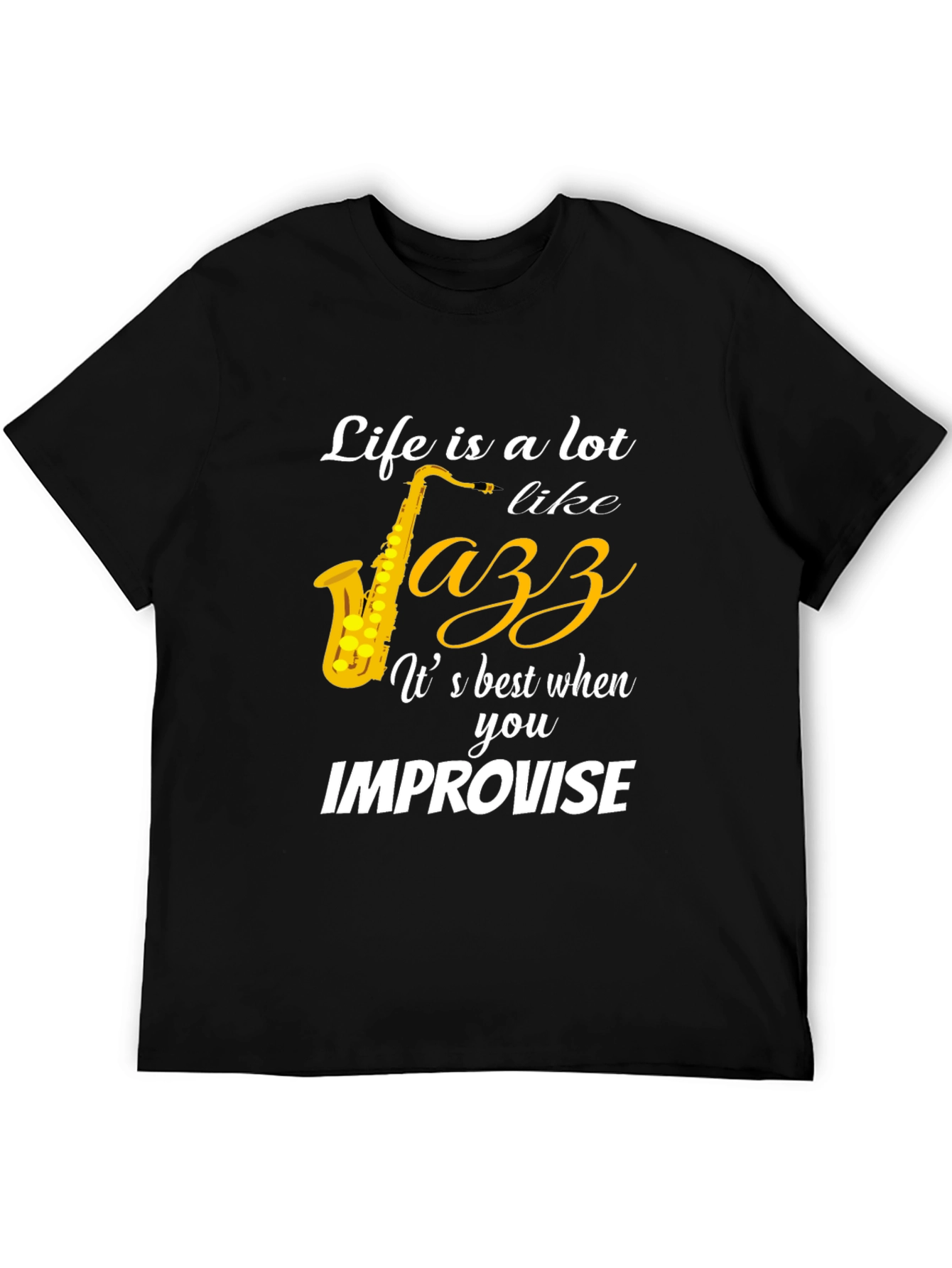 Jazz Life Graphic T-Shirt
