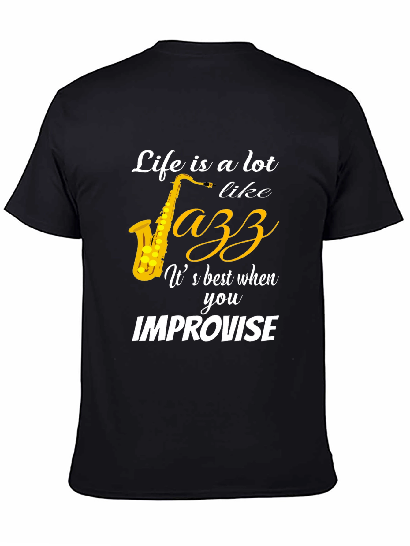 Jazz Life Graphic T-Shirt
