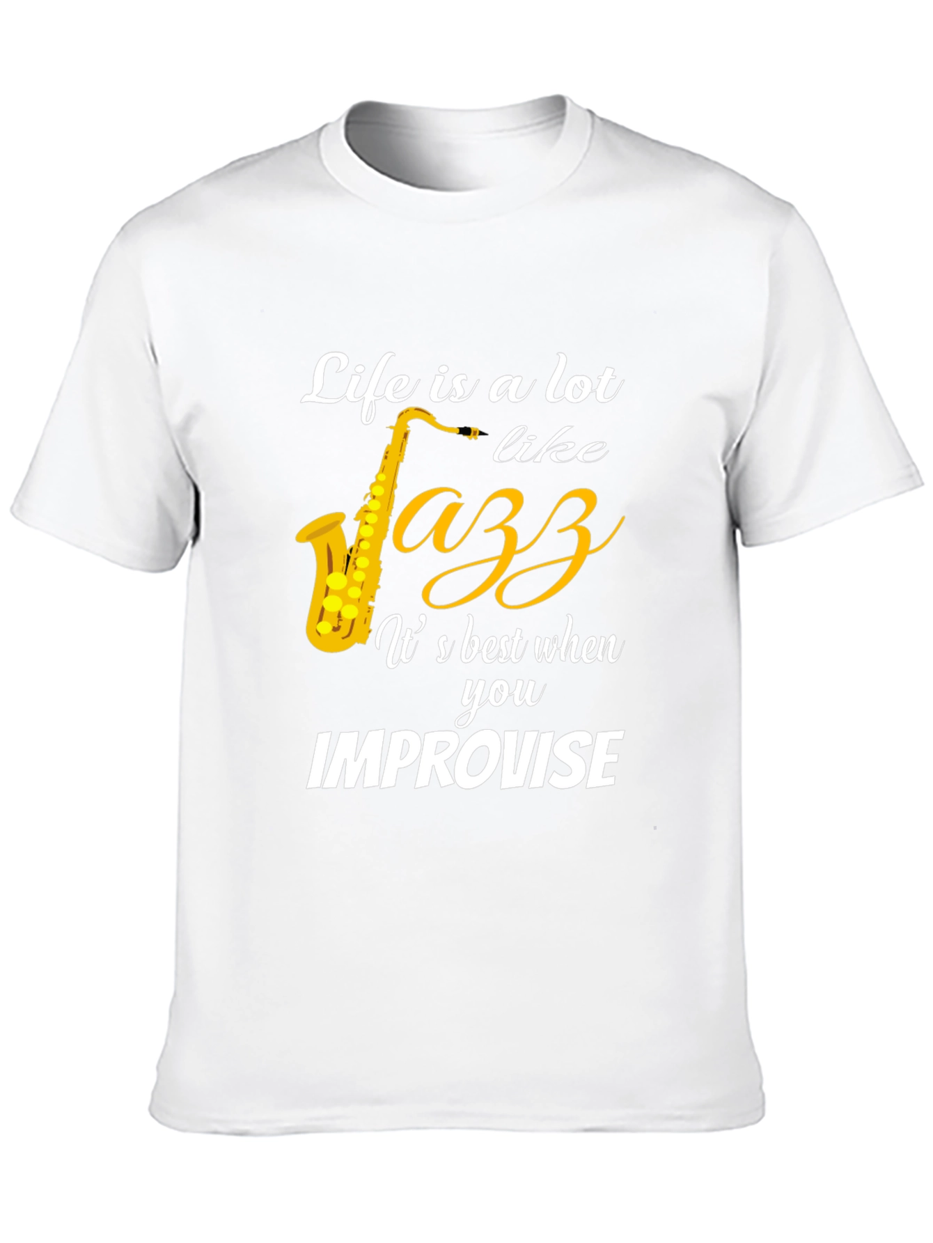 Jazz Life Graphic T-Shirt