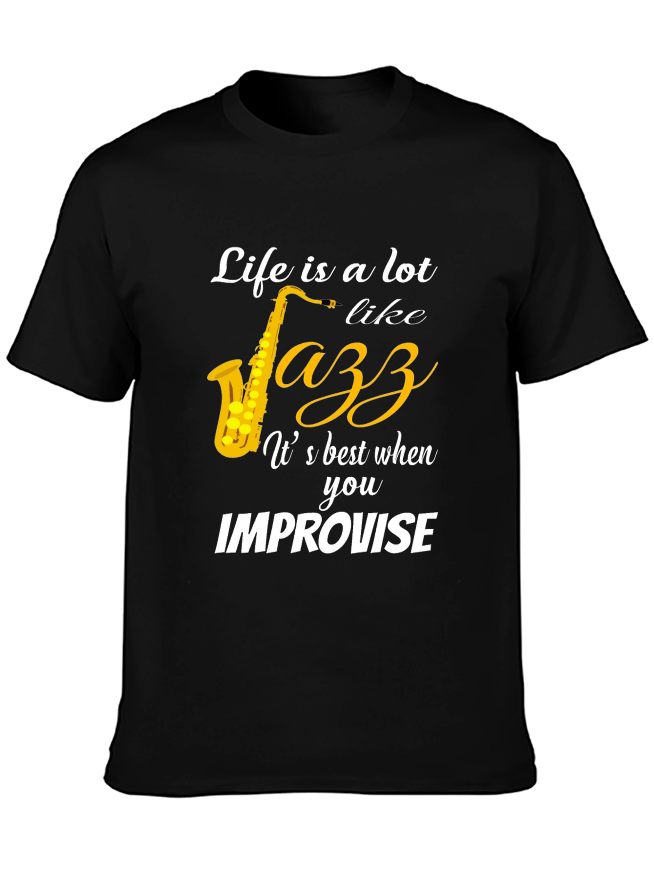 Jazz Life Graphic T-Shirt