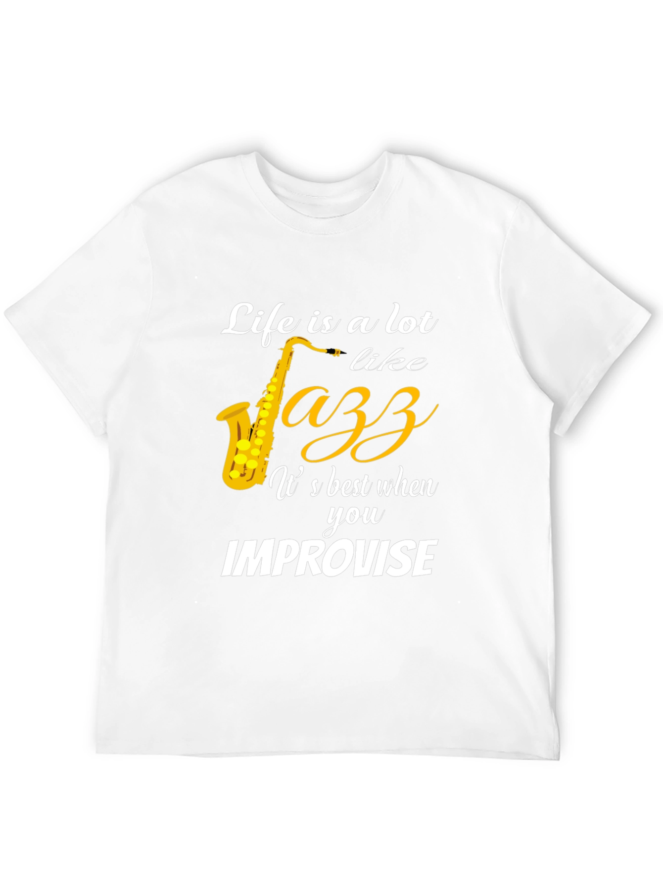 Jazz Life Graphic T-Shirt