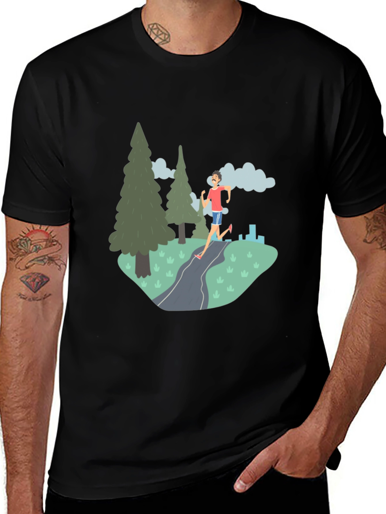 Runners Landscape Tee