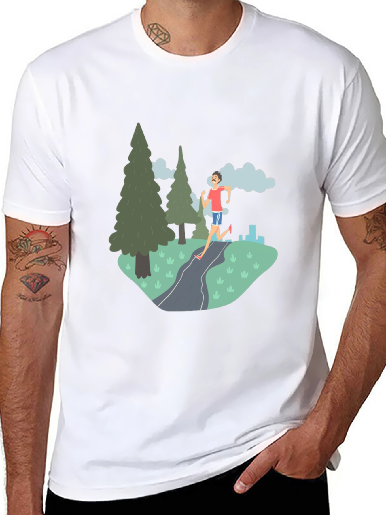 Runners Landscape Tee
