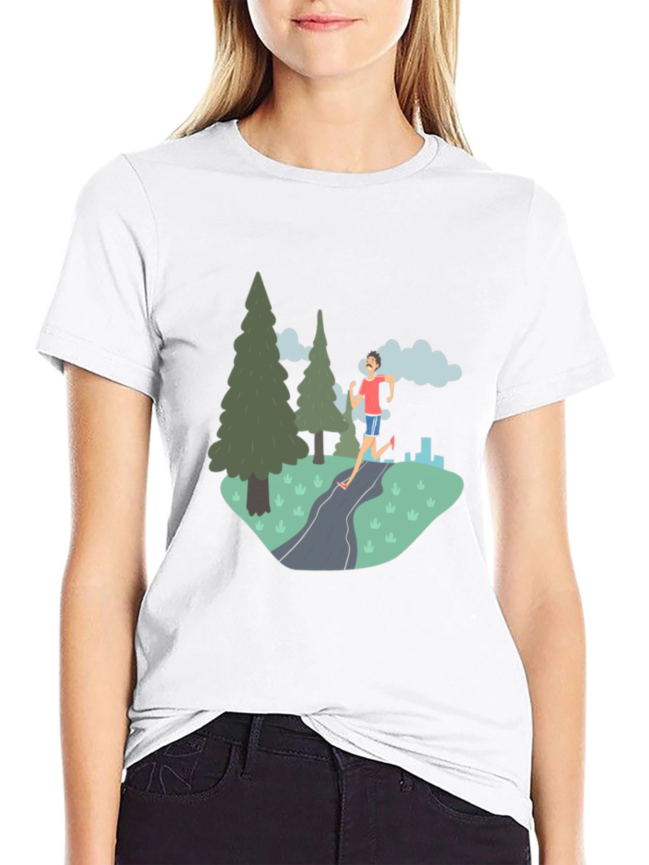 Runners Landscape Tee