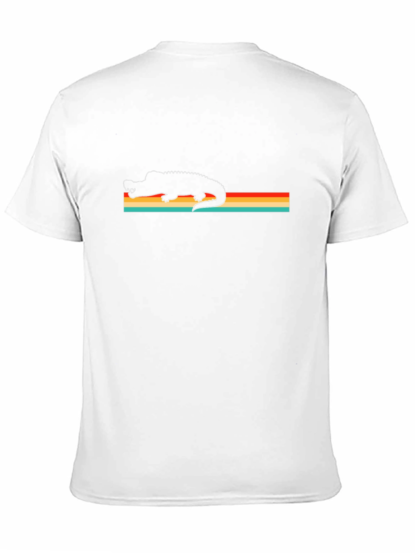 Retro Alligator Tee - Cool Reptile Graphic T-Shirt