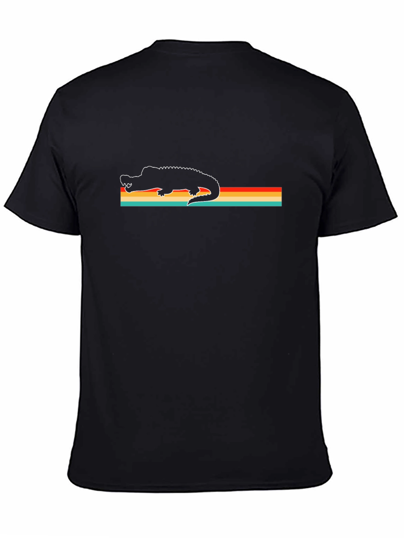 Retro Alligator Tee - Cool Reptile Graphic T-Shirt