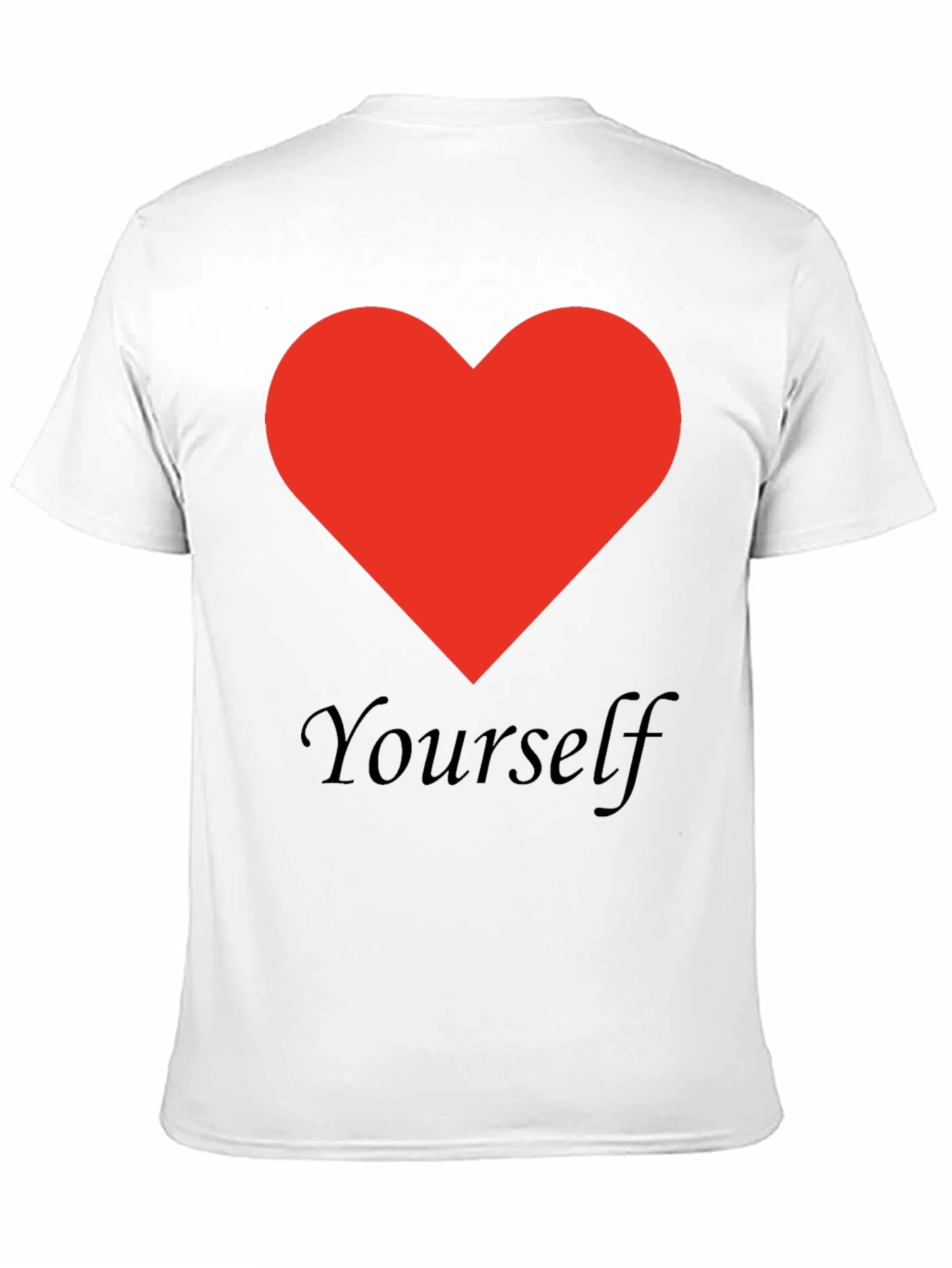 Love Yourself Black Graphic Tee