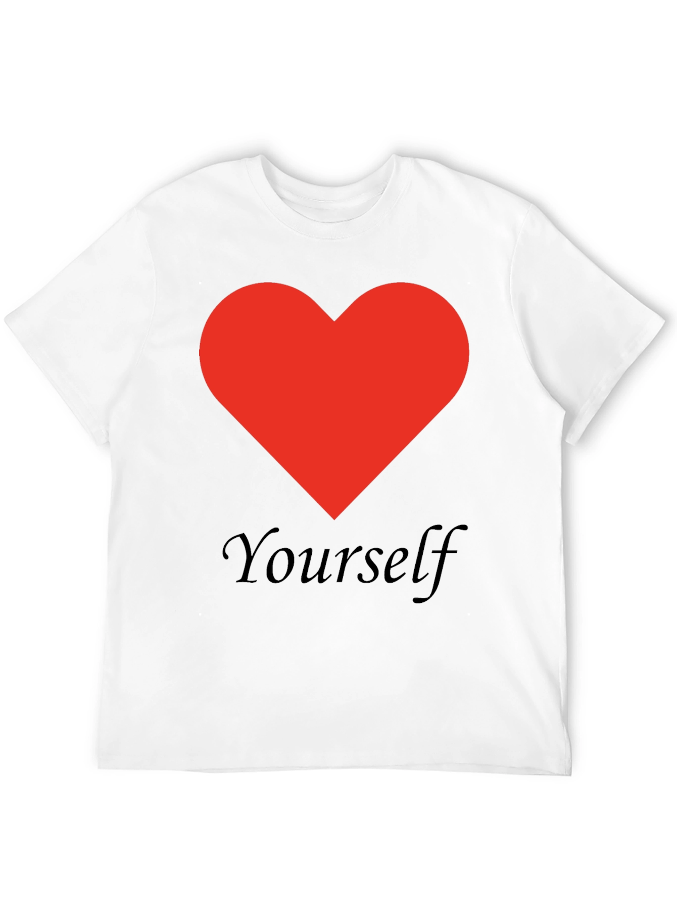 Love Yourself Black Graphic Tee