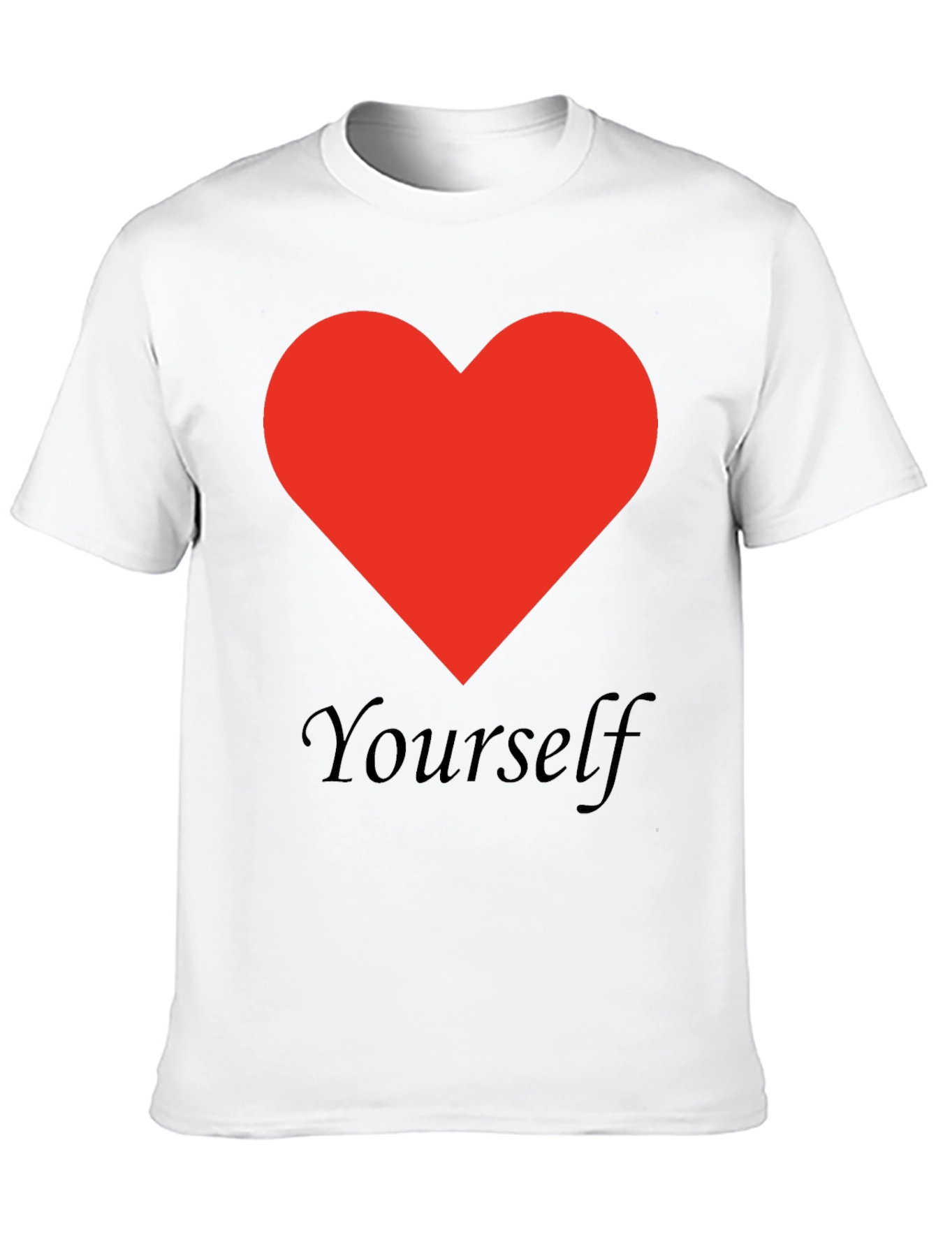 Love Yourself Black Graphic Tee