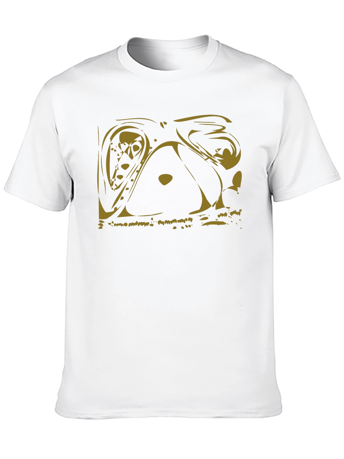 Abstract Art Graphic Tee - Modern Casual Style