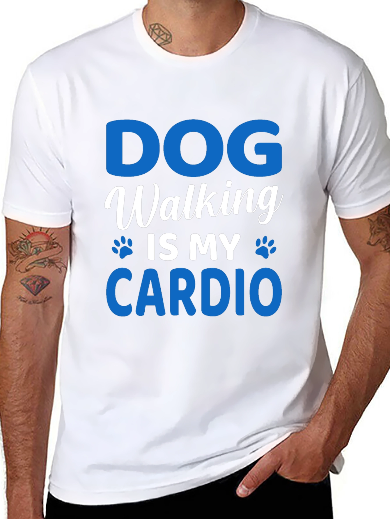 Dog Walking is My Cardio T-Shirt