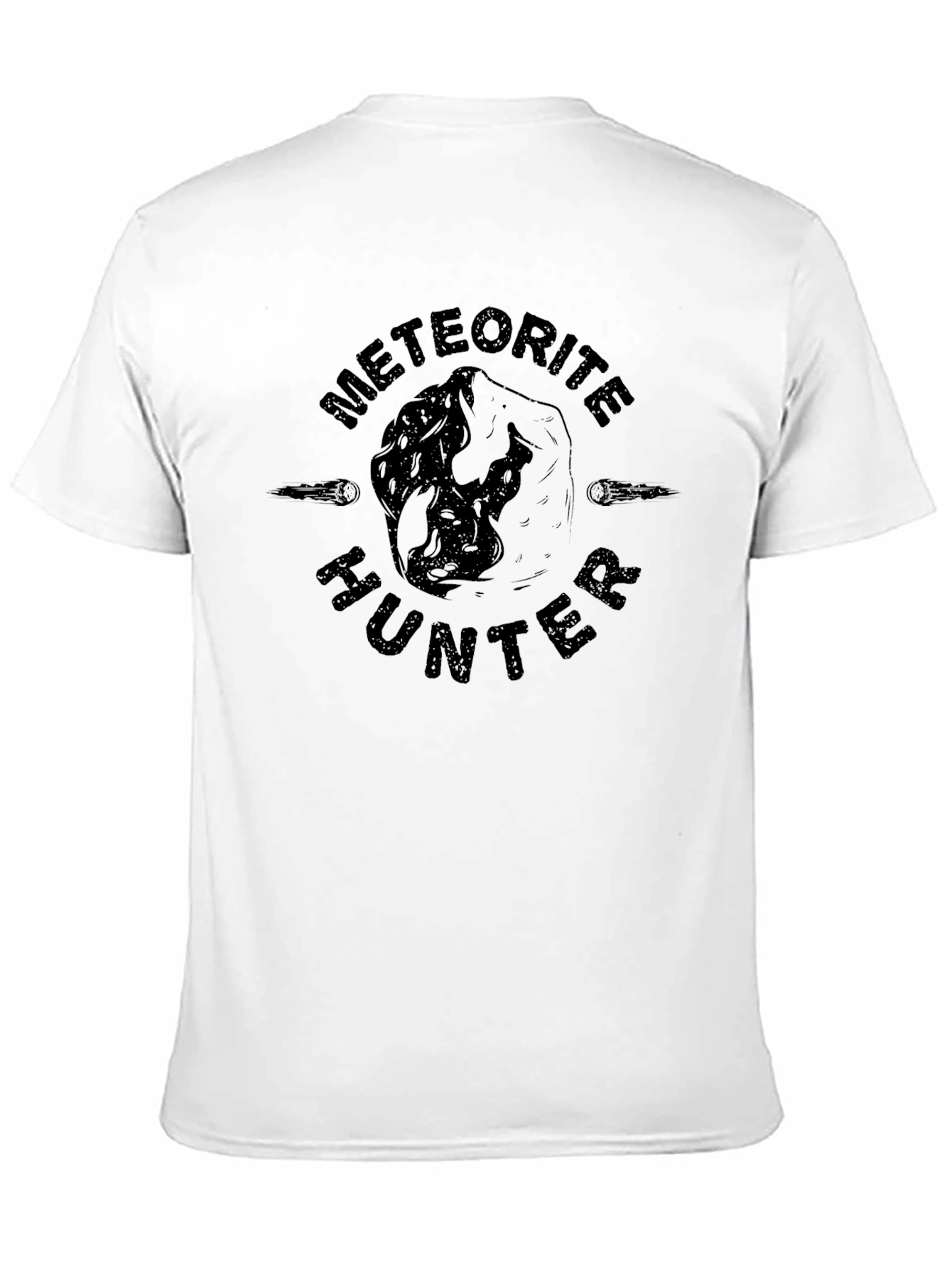 Meteorite Hunter Graphic T-Shirt - Black