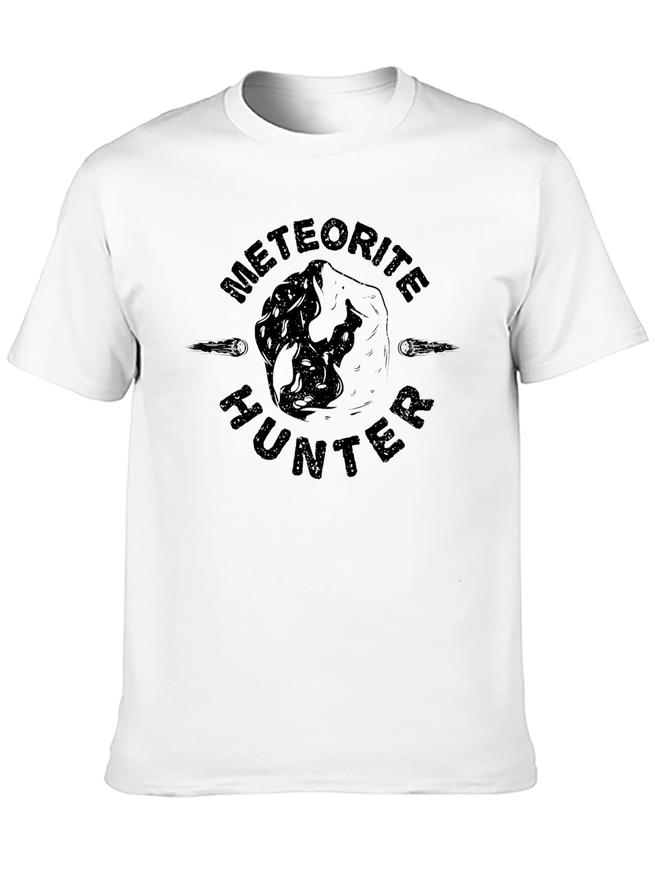 Meteorite Hunter Graphic T-Shirt - Black