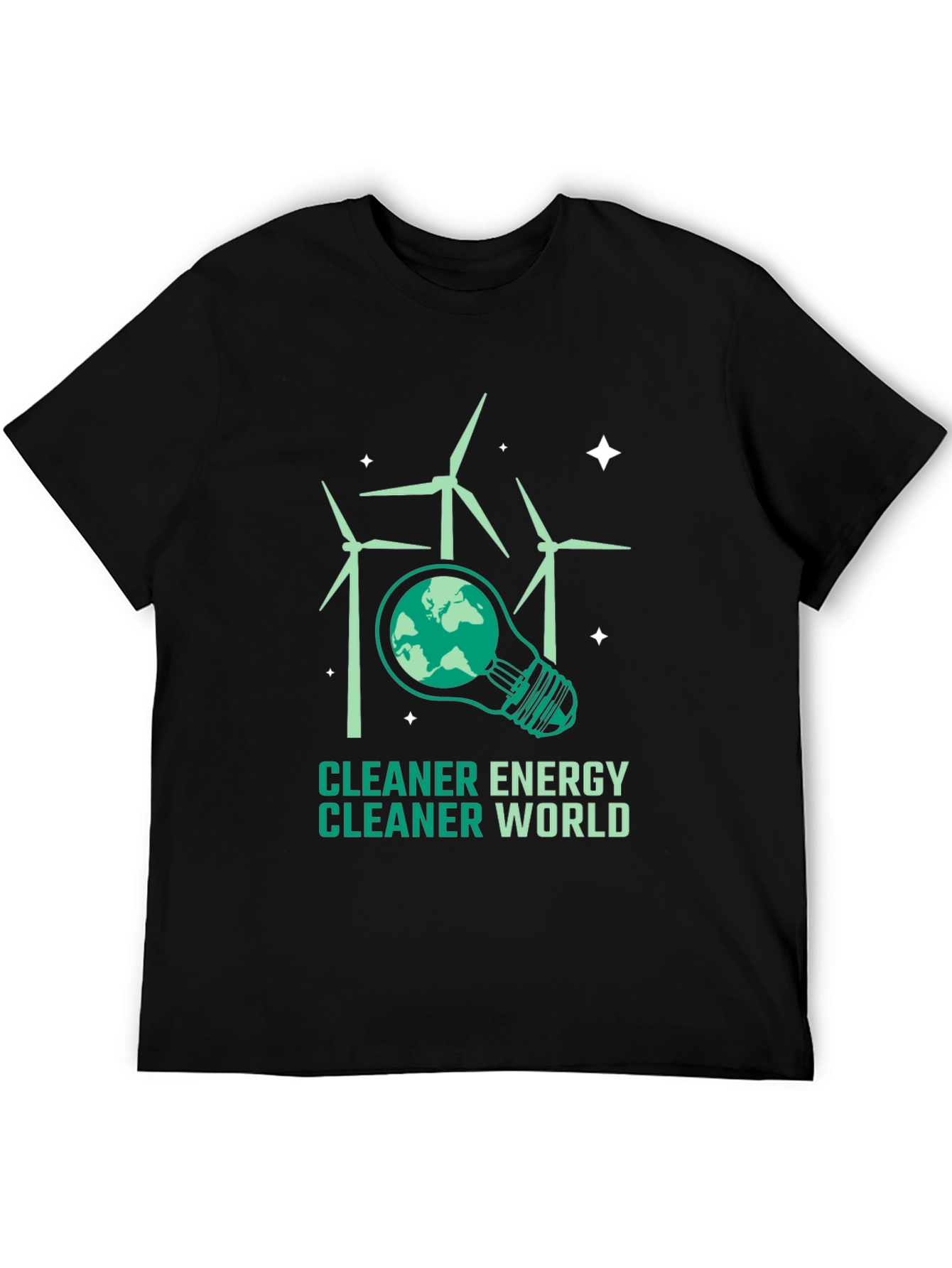 Eco-Friendly T-Shirt: Cleaner Energy Cleaner World