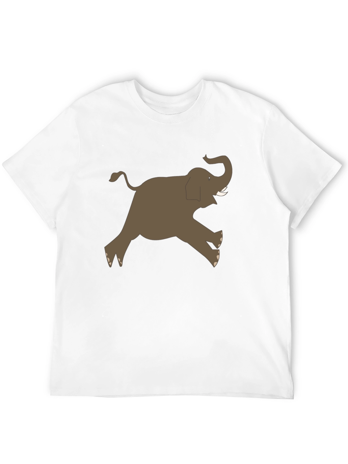 Elephant Graphic Tee - Mens Black T-Shirt