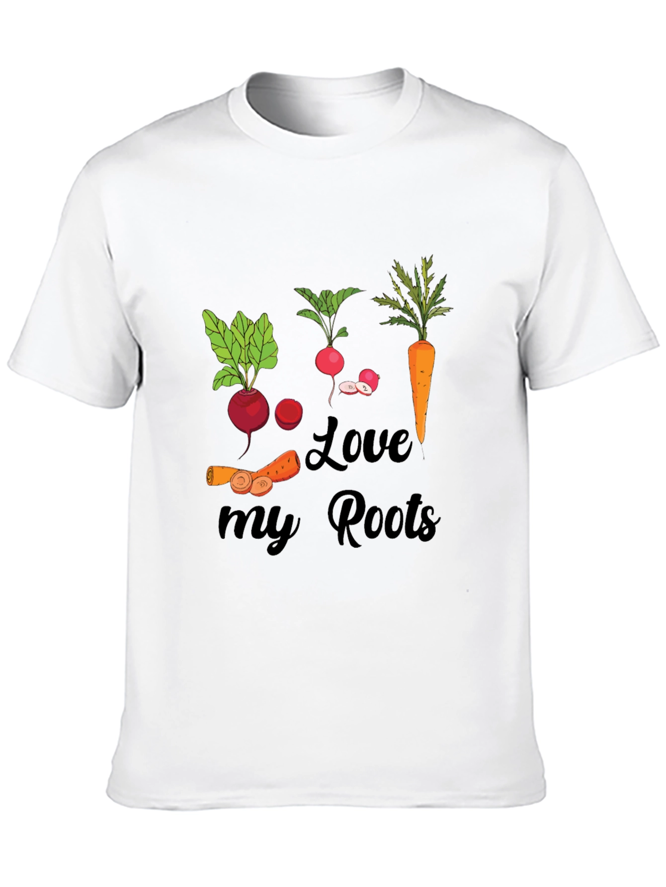 Love My Roots Graphic Tee - Vegan T-Shirt