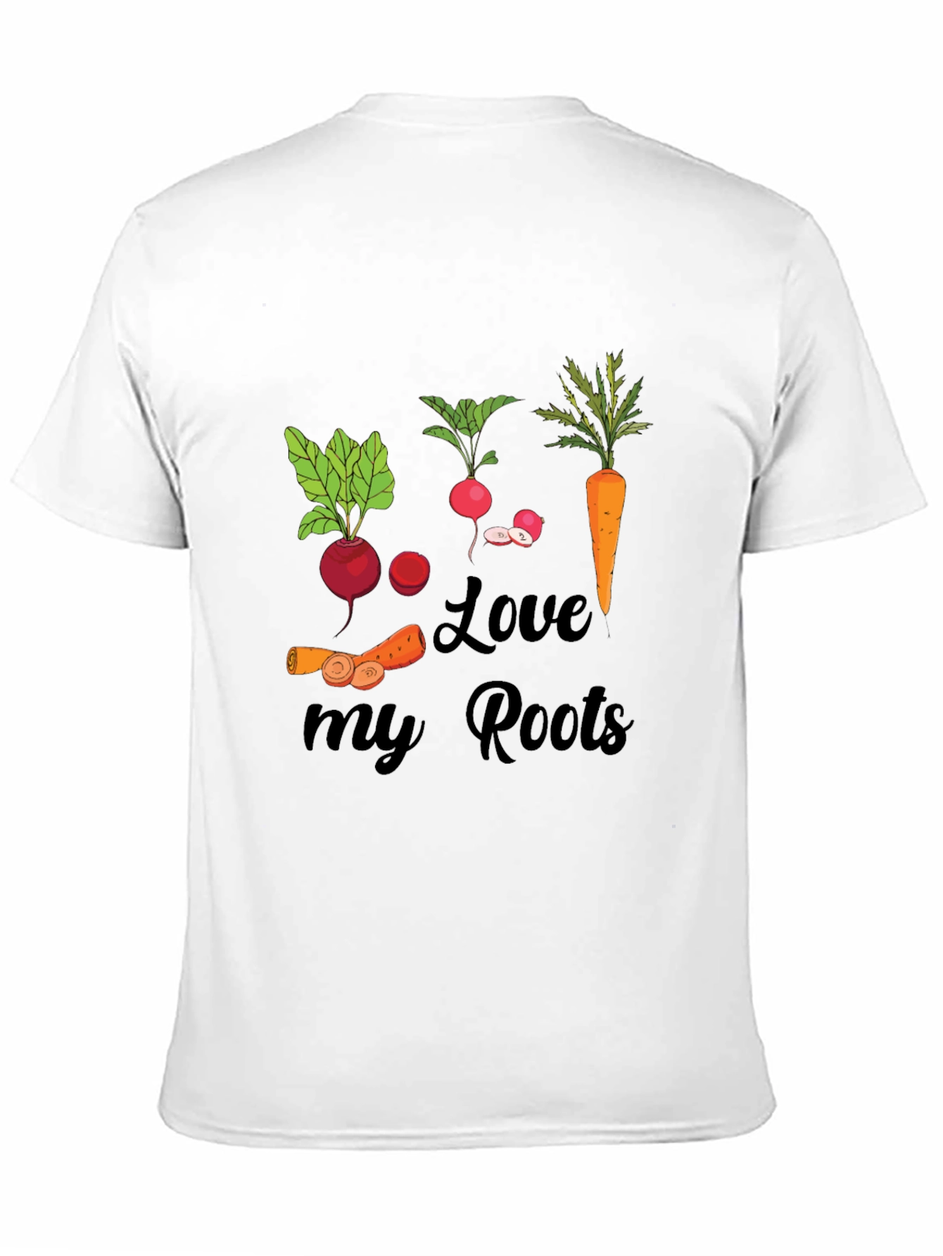 Love My Roots Graphic Tee - Vegan T-Shirt