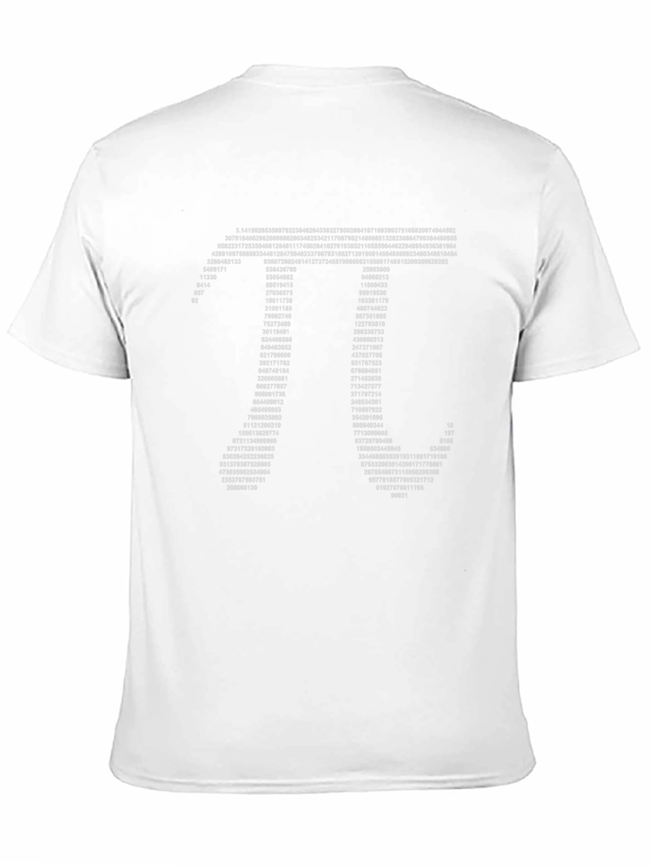 Pi T-Shirt: Mathematical Constant Design