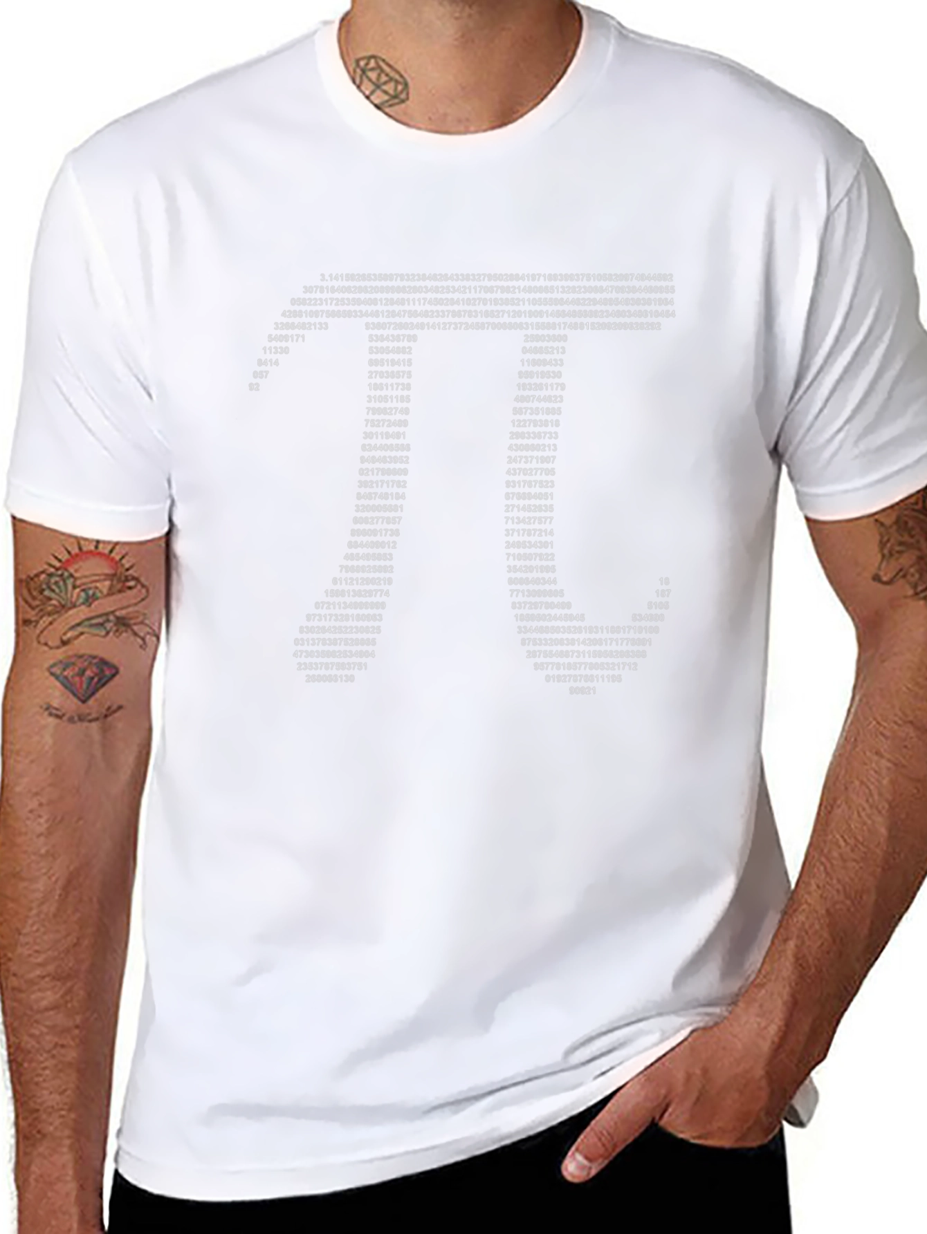 Pi T-Shirt: Mathematical Constant Design