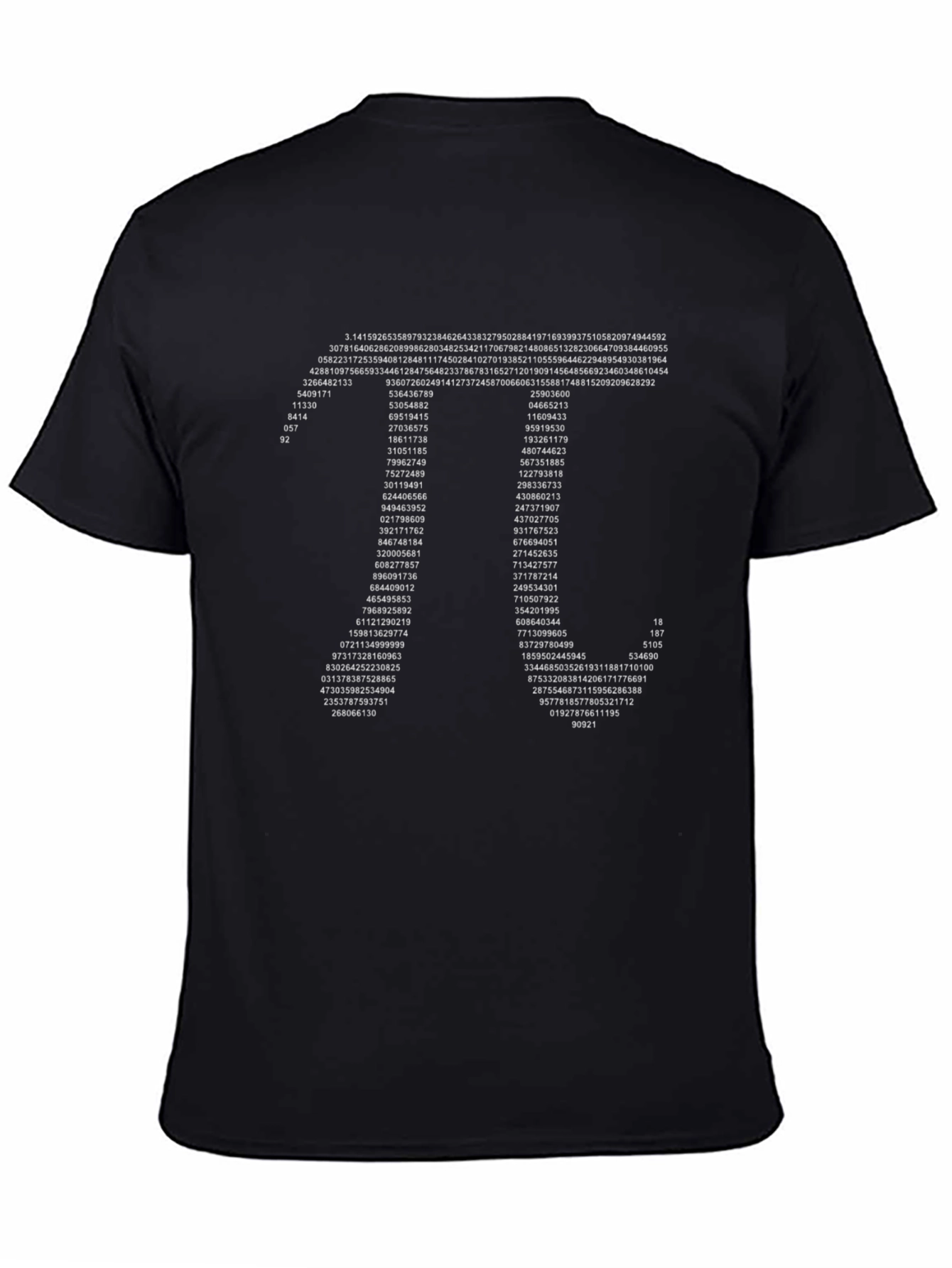 Pi T-Shirt: Mathematical Constant Design