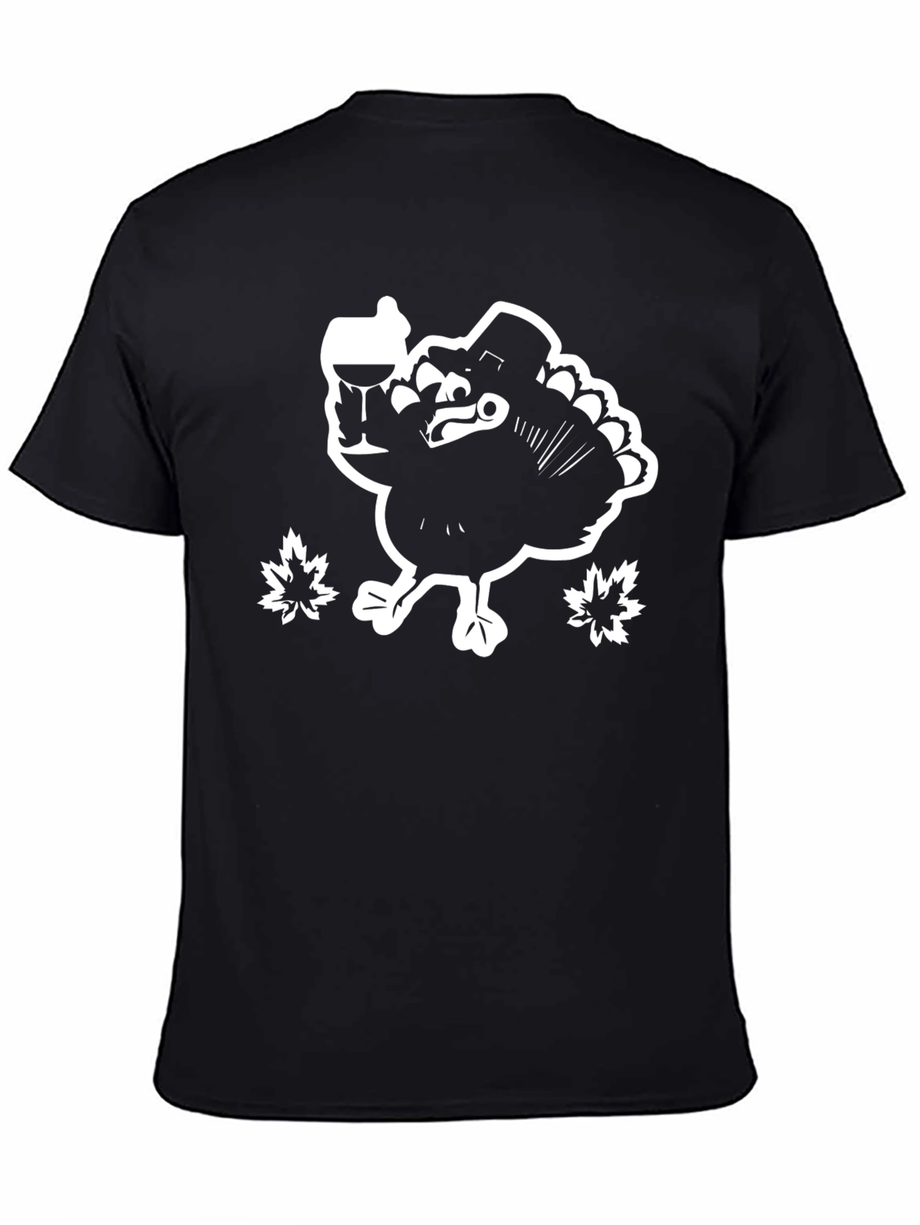 Turkey Wine T-Shirt: Thanksgiving Holiday Tee
