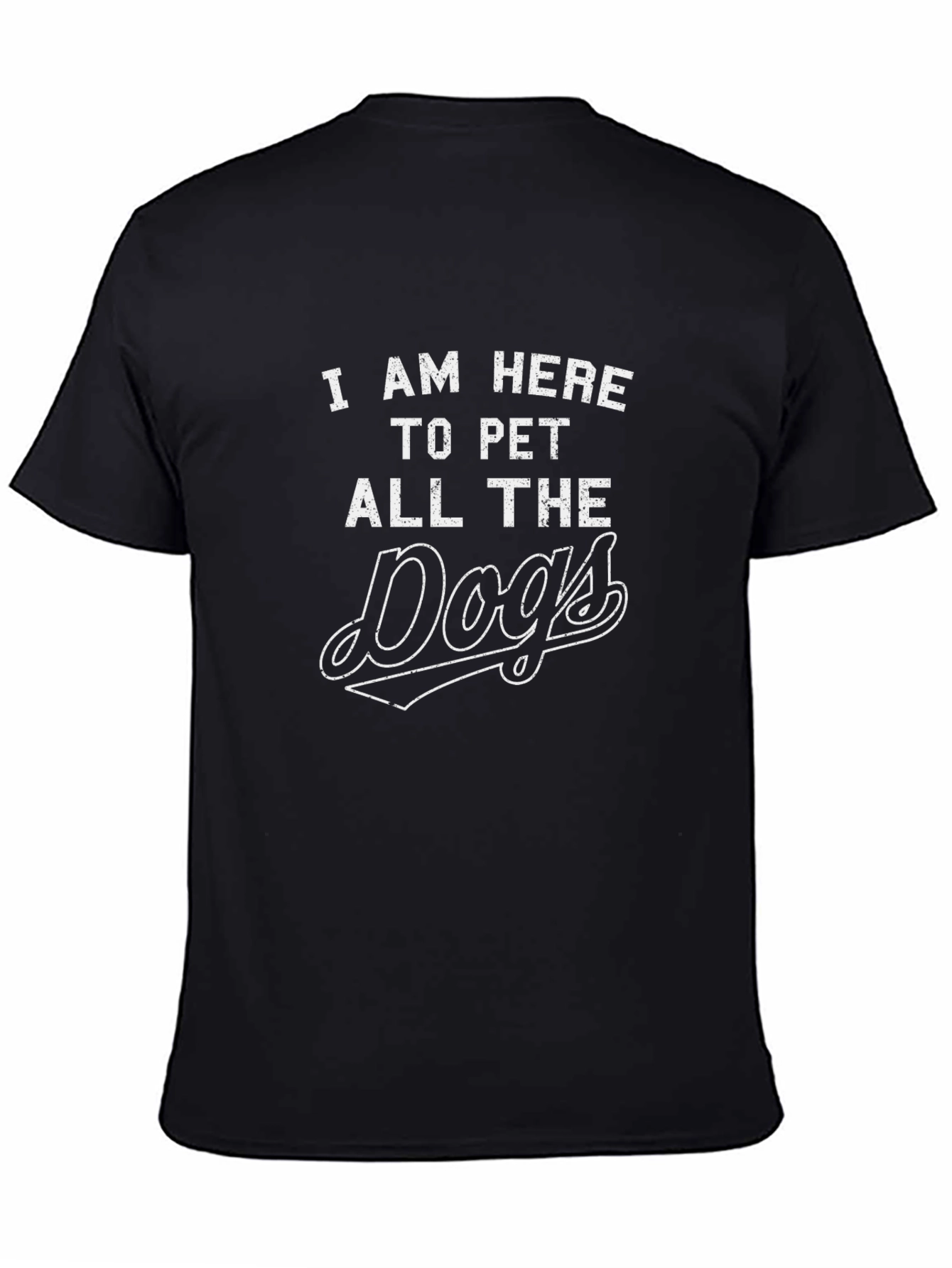 Im Here to Pet All the Dogs T-Shirt