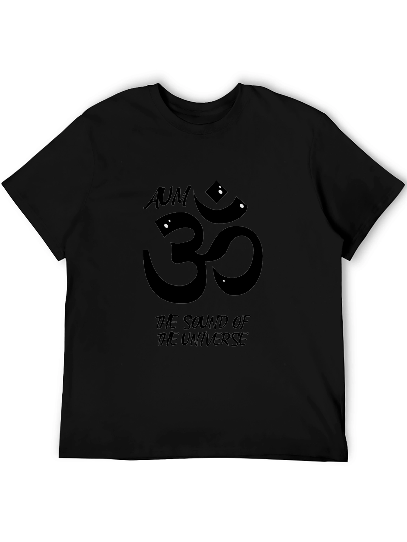 AUM Sound of the Universe Black T-Shirt