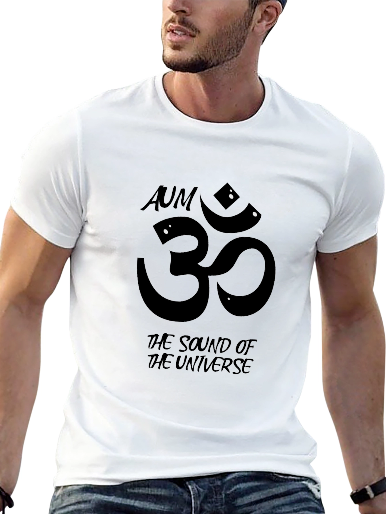 AUM Sound of the Universe Black T-Shirt