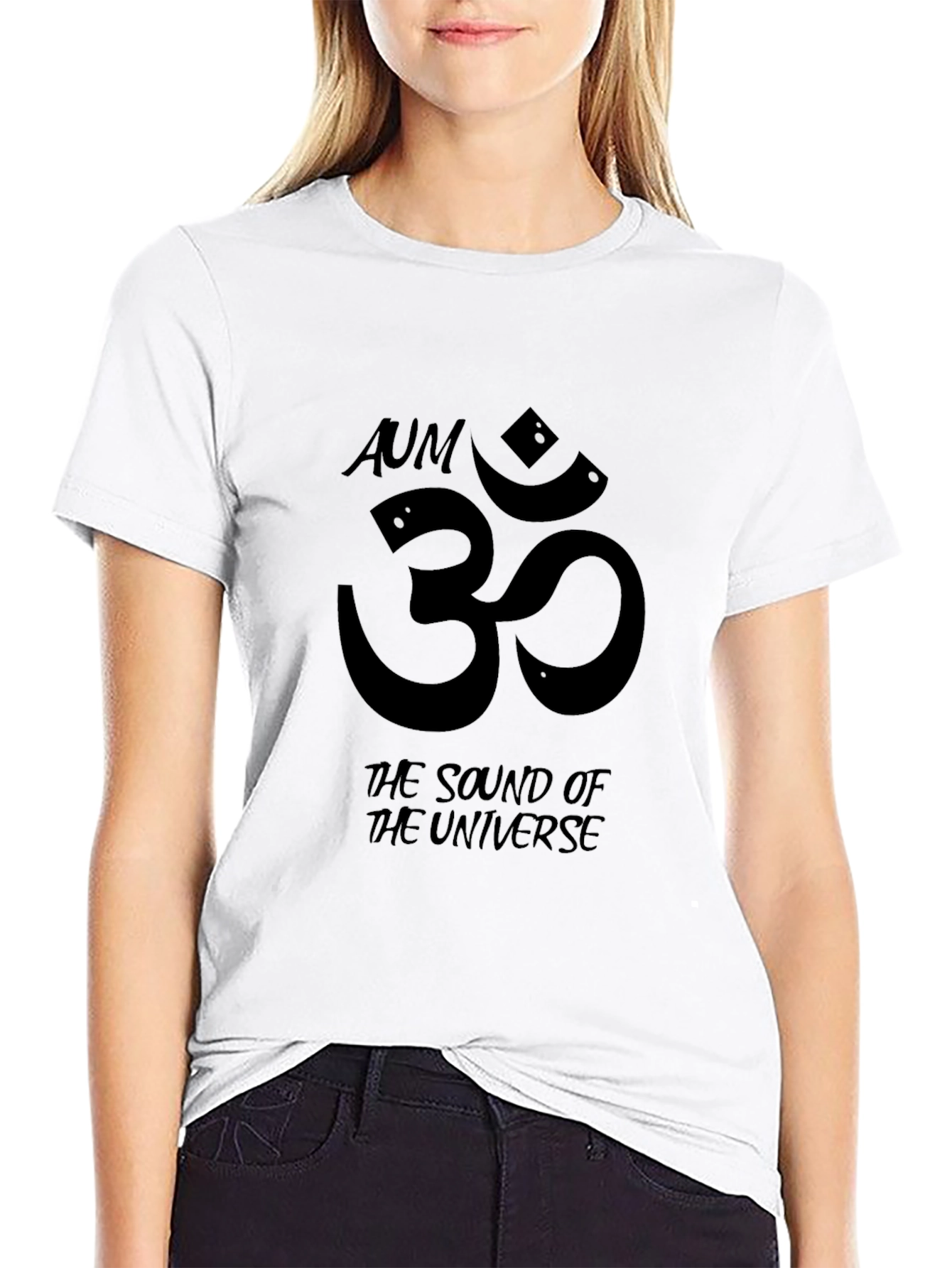 AUM Sound of the Universe Black T-Shirt