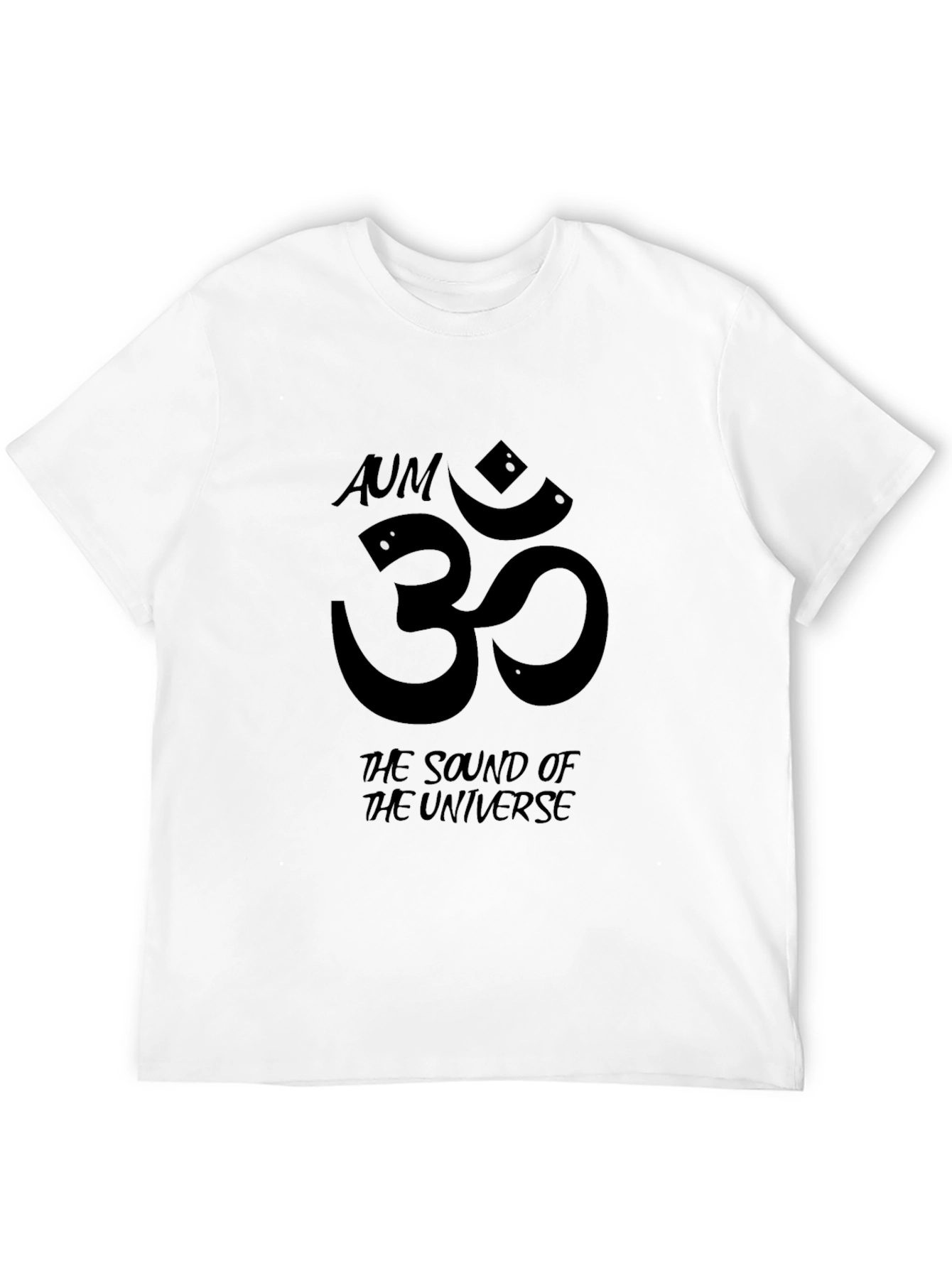 AUM Sound of the Universe Black T-Shirt