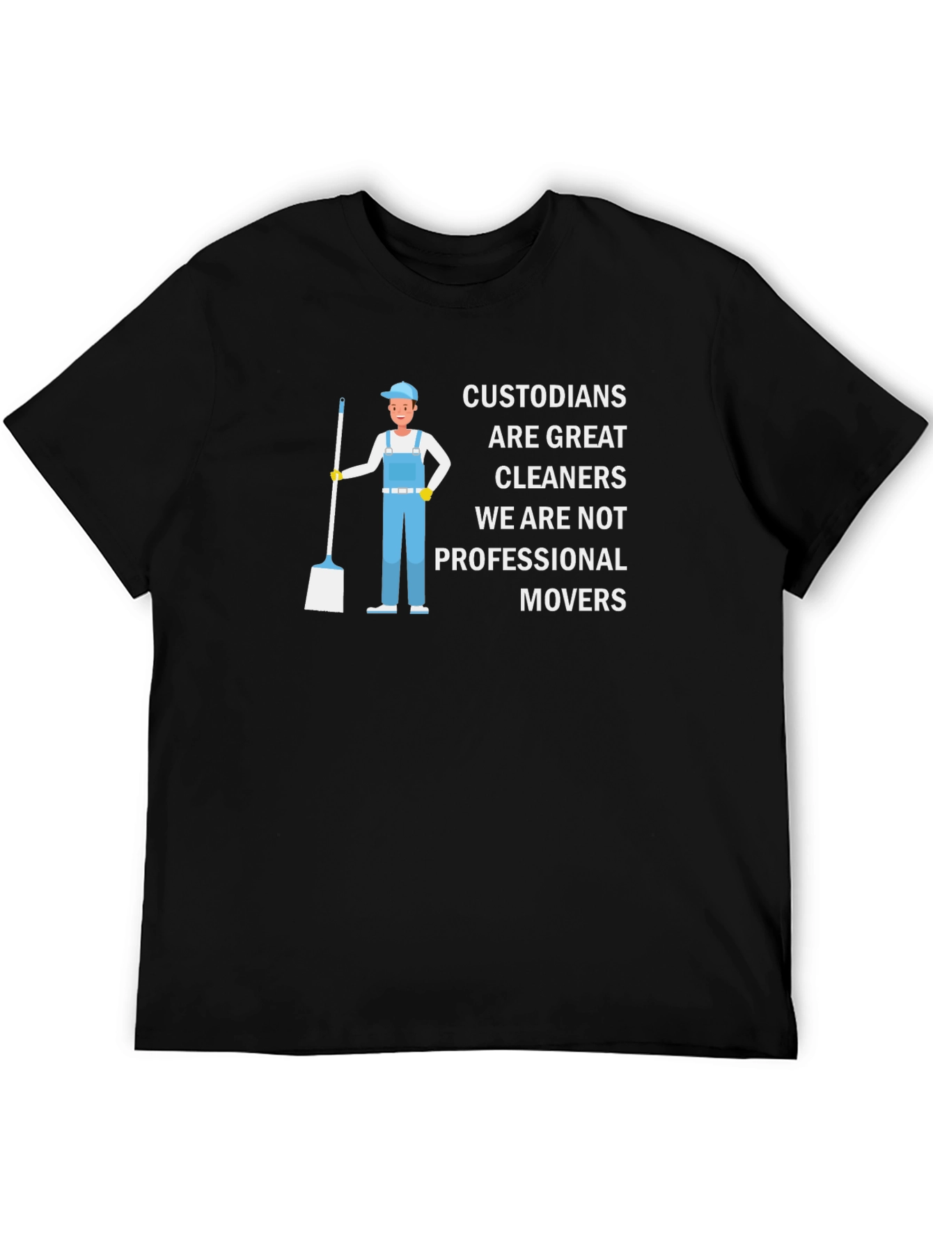 Custodian Cleaning Crew T-Shirt