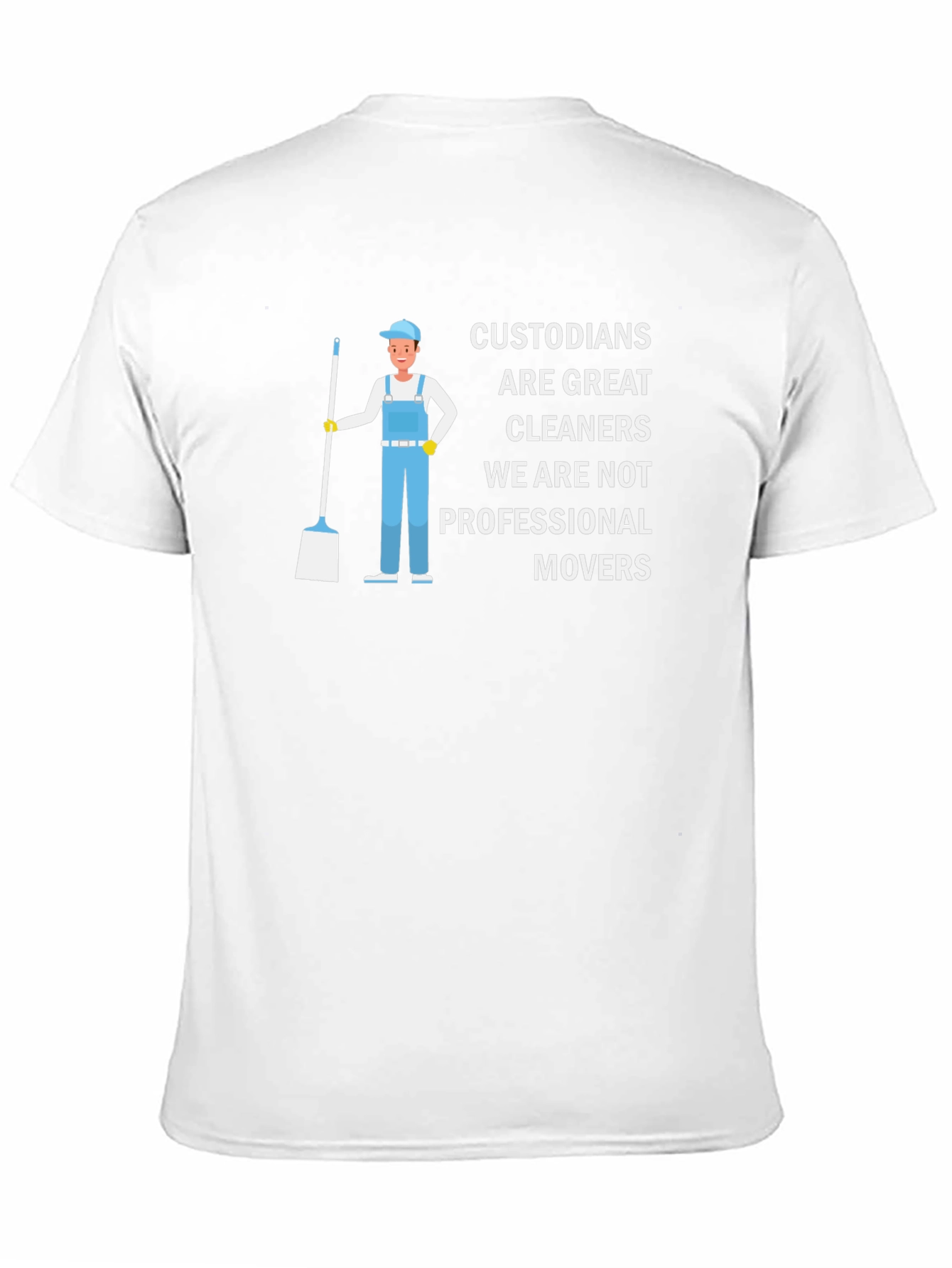 Custodian Cleaning Crew T-Shirt