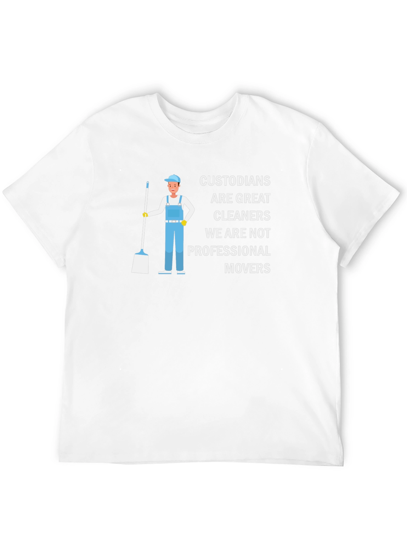 Custodian Cleaning Crew T-Shirt
