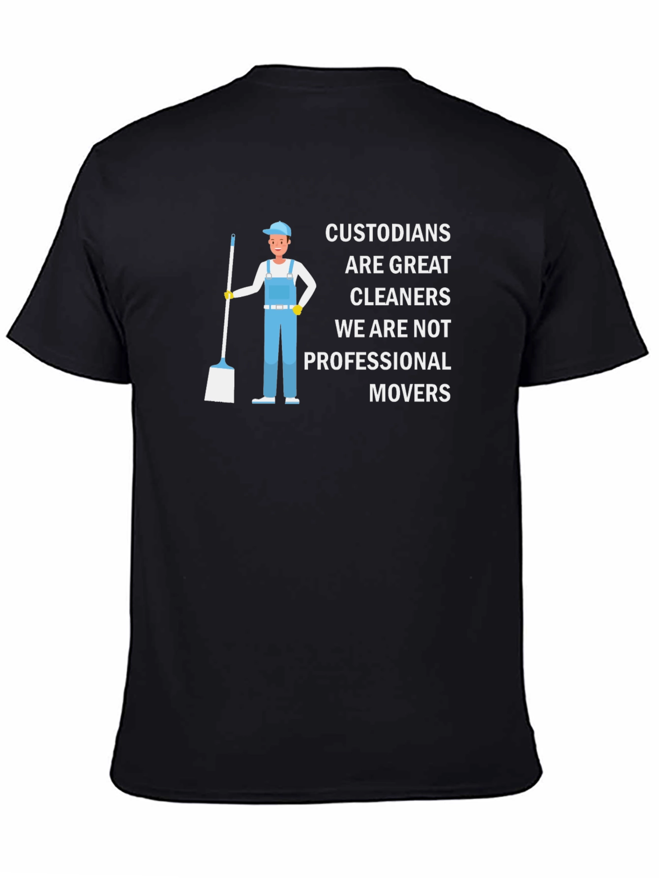 Custodian Cleaning Crew T-Shirt
