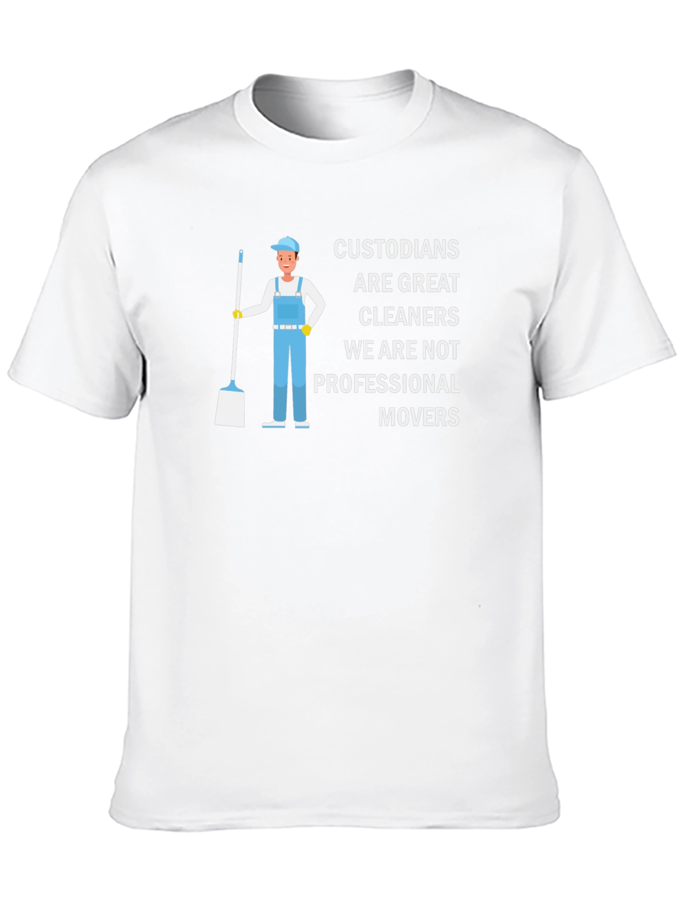 Custodian Cleaning Crew T-Shirt