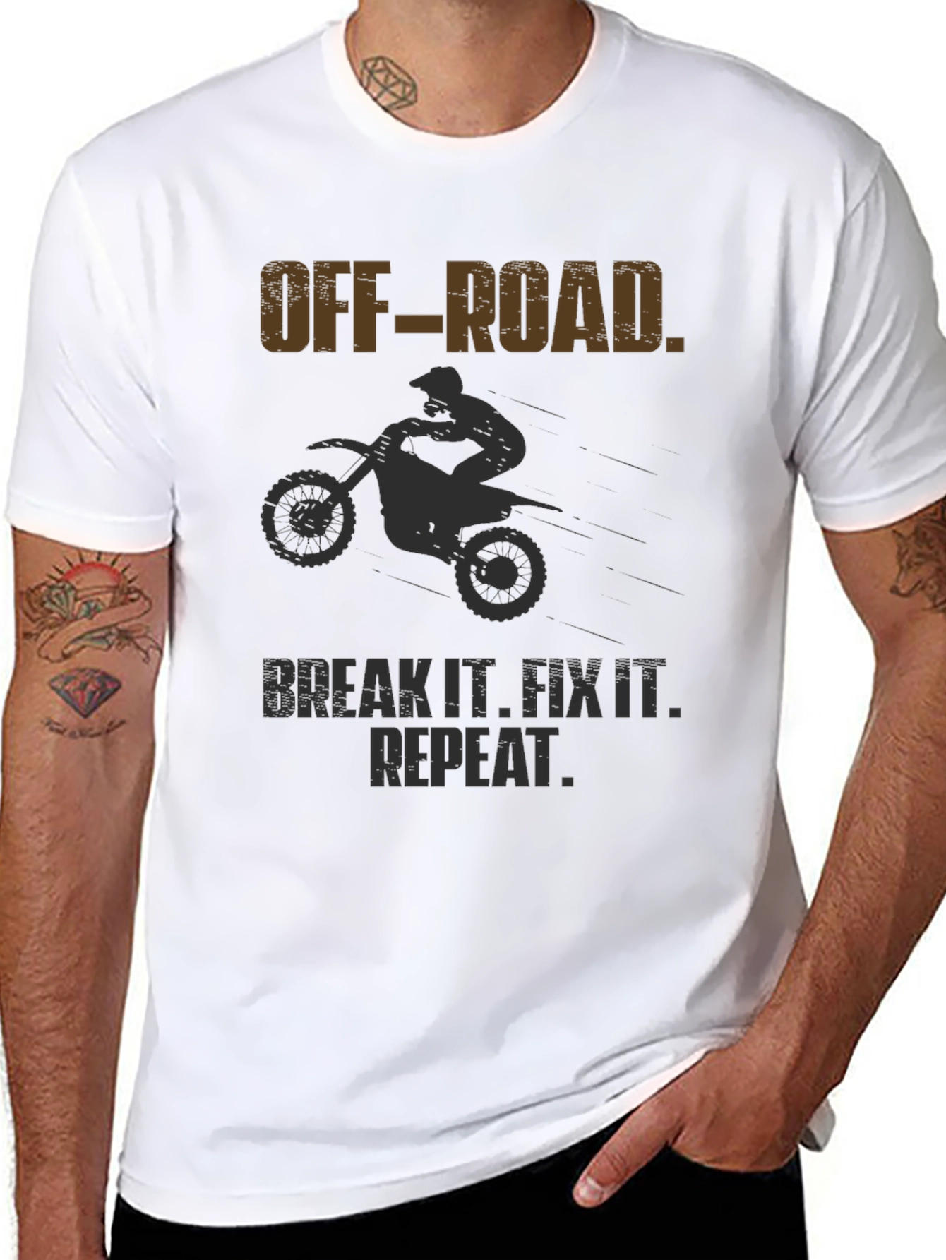 Off-Road Break It Fix It Repeat T-Shirt