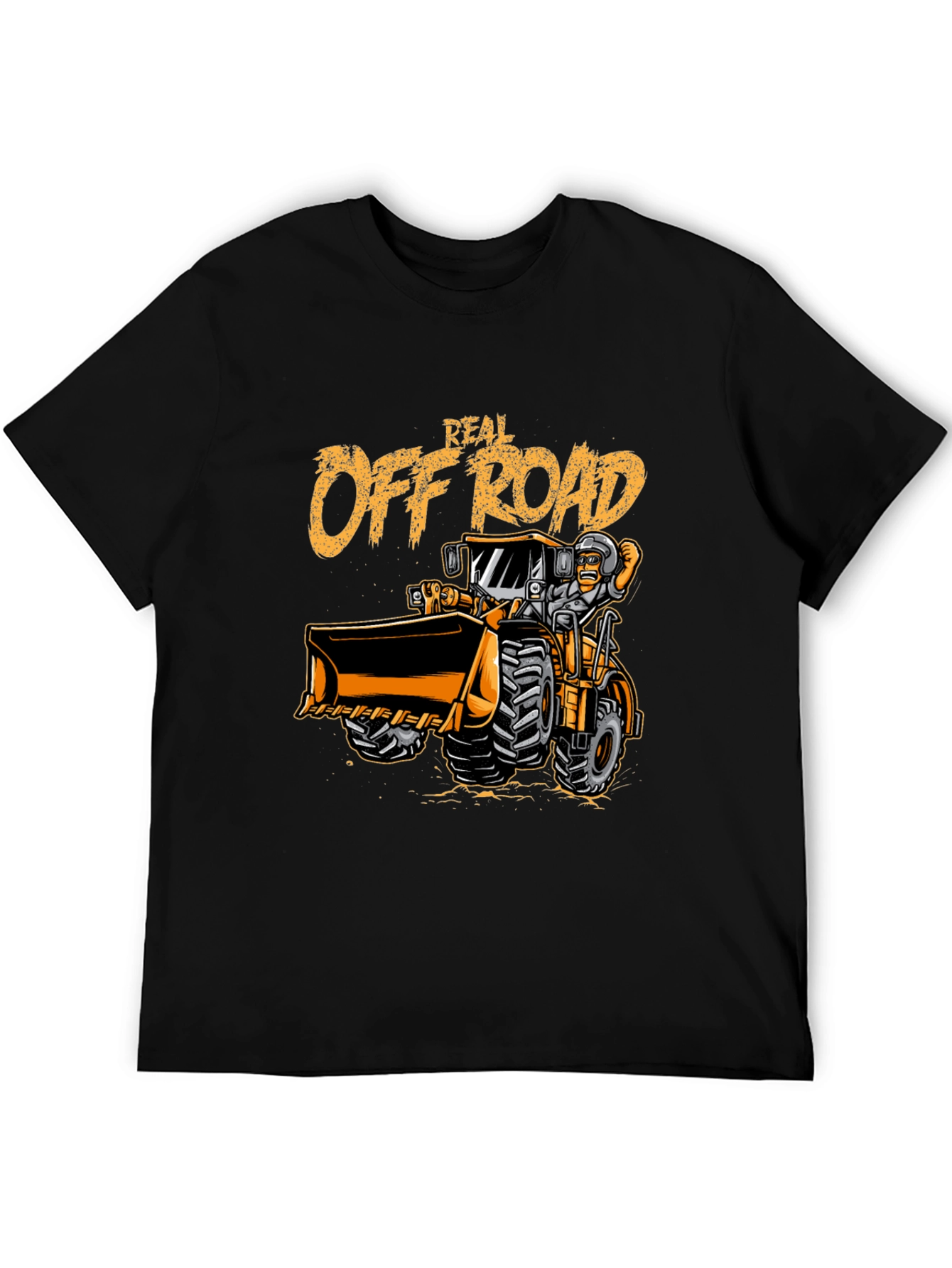 Real Off Road Black T-Shirt