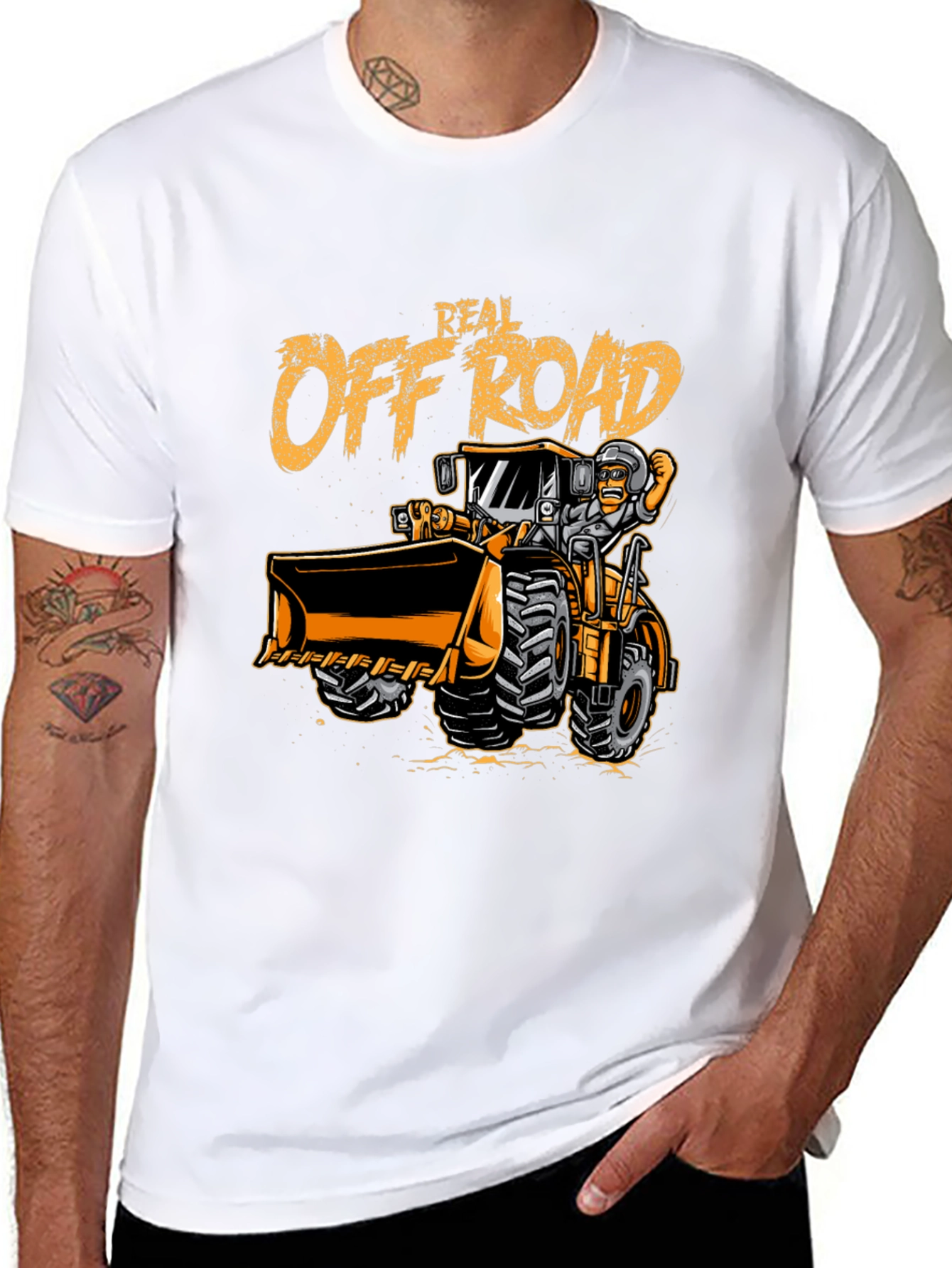 Real Off Road Black T-Shirt