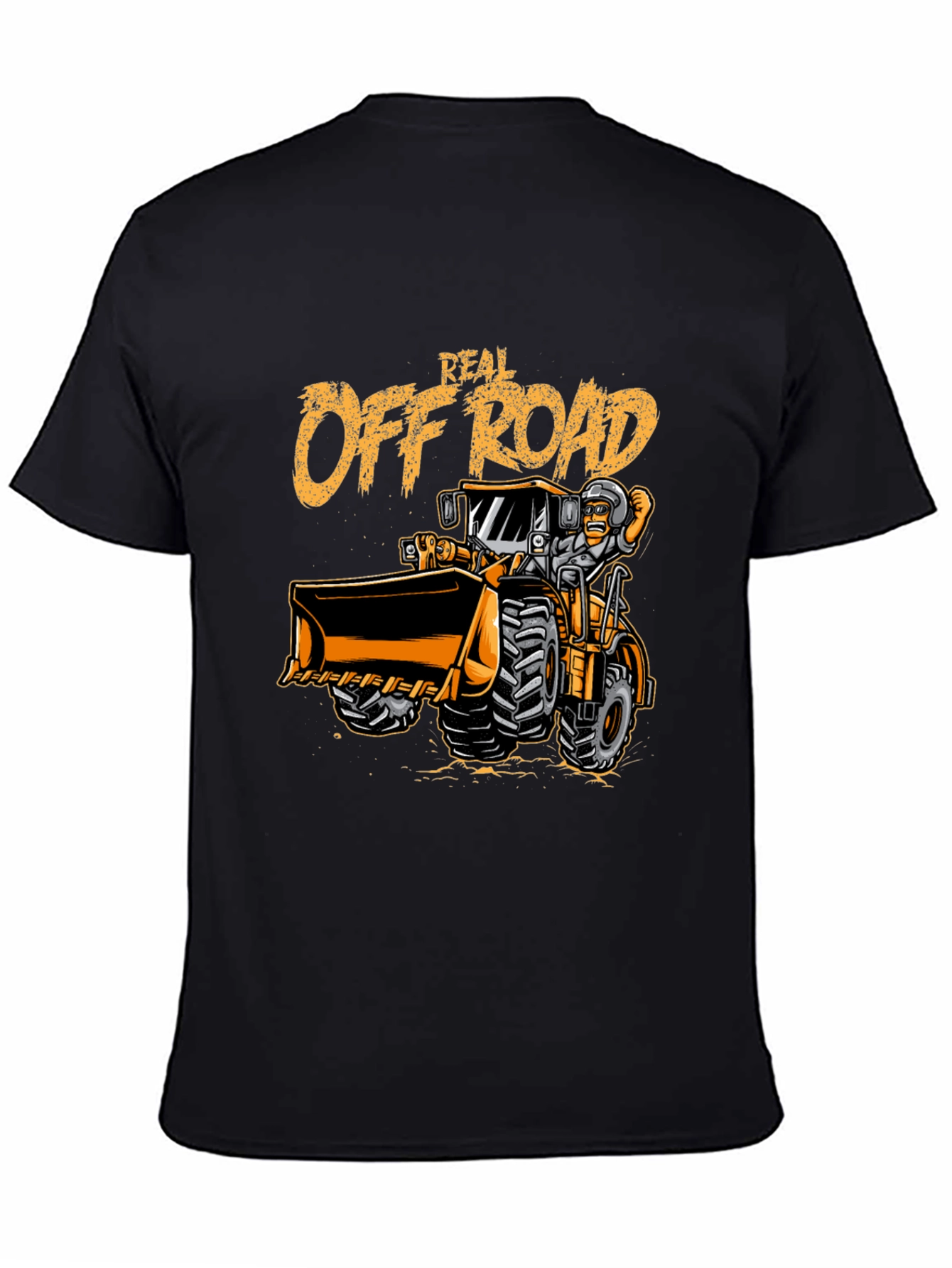 Real Off Road Black T-Shirt
