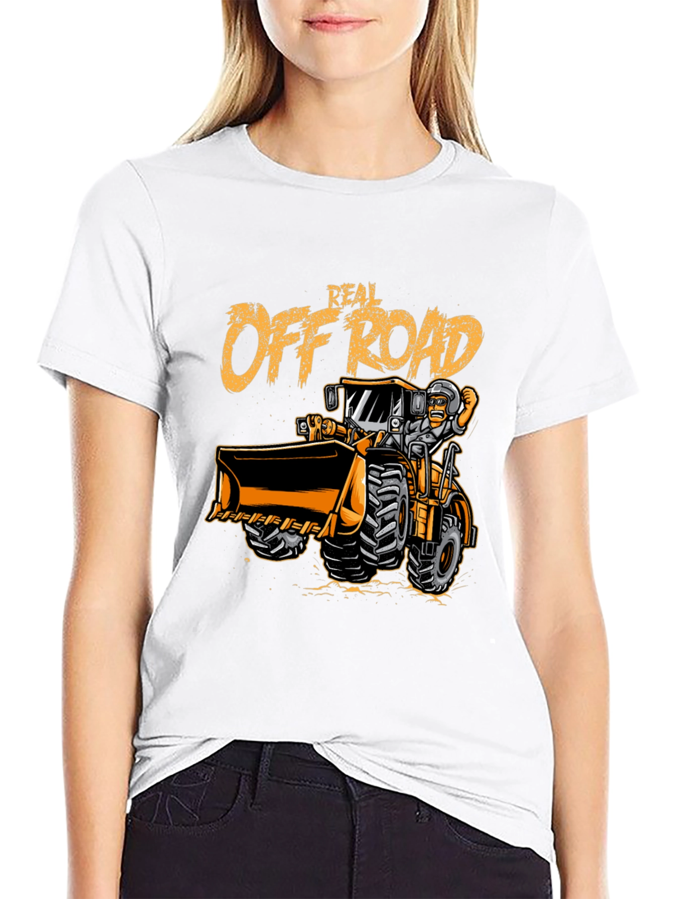 Real Off Road Black T-Shirt