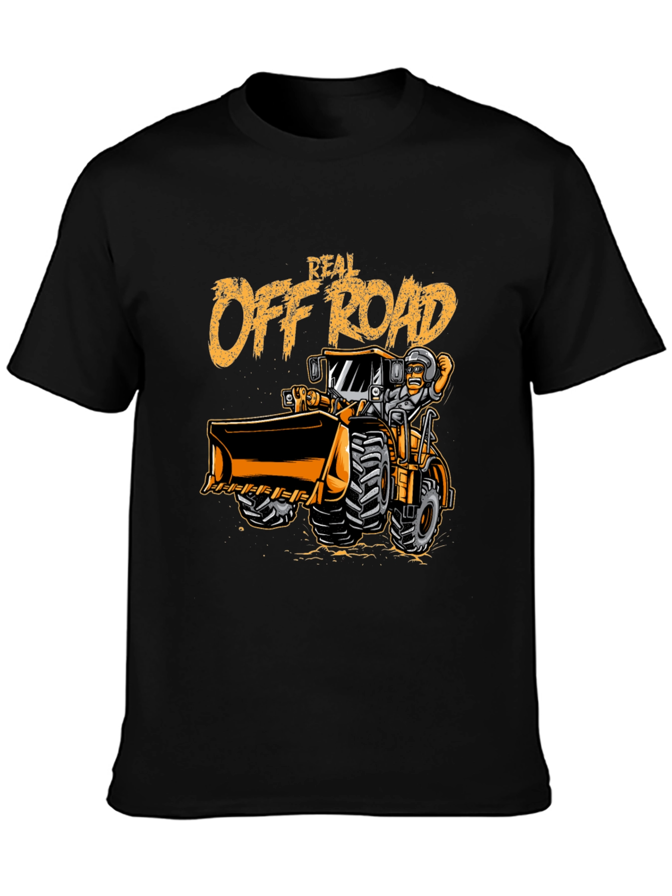 Real Off Road Black T-Shirt