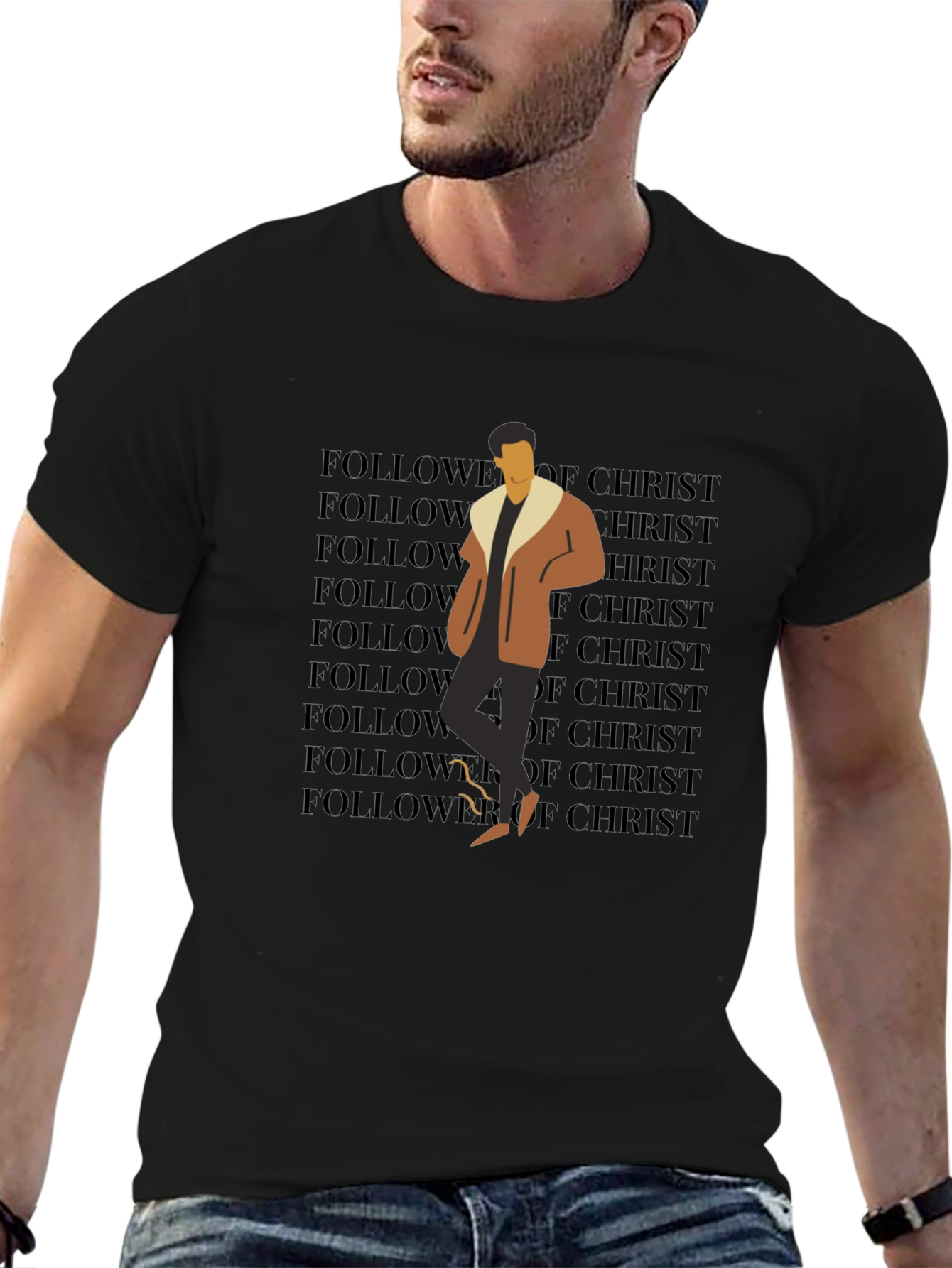 Follower of Christ Black T-Shirt