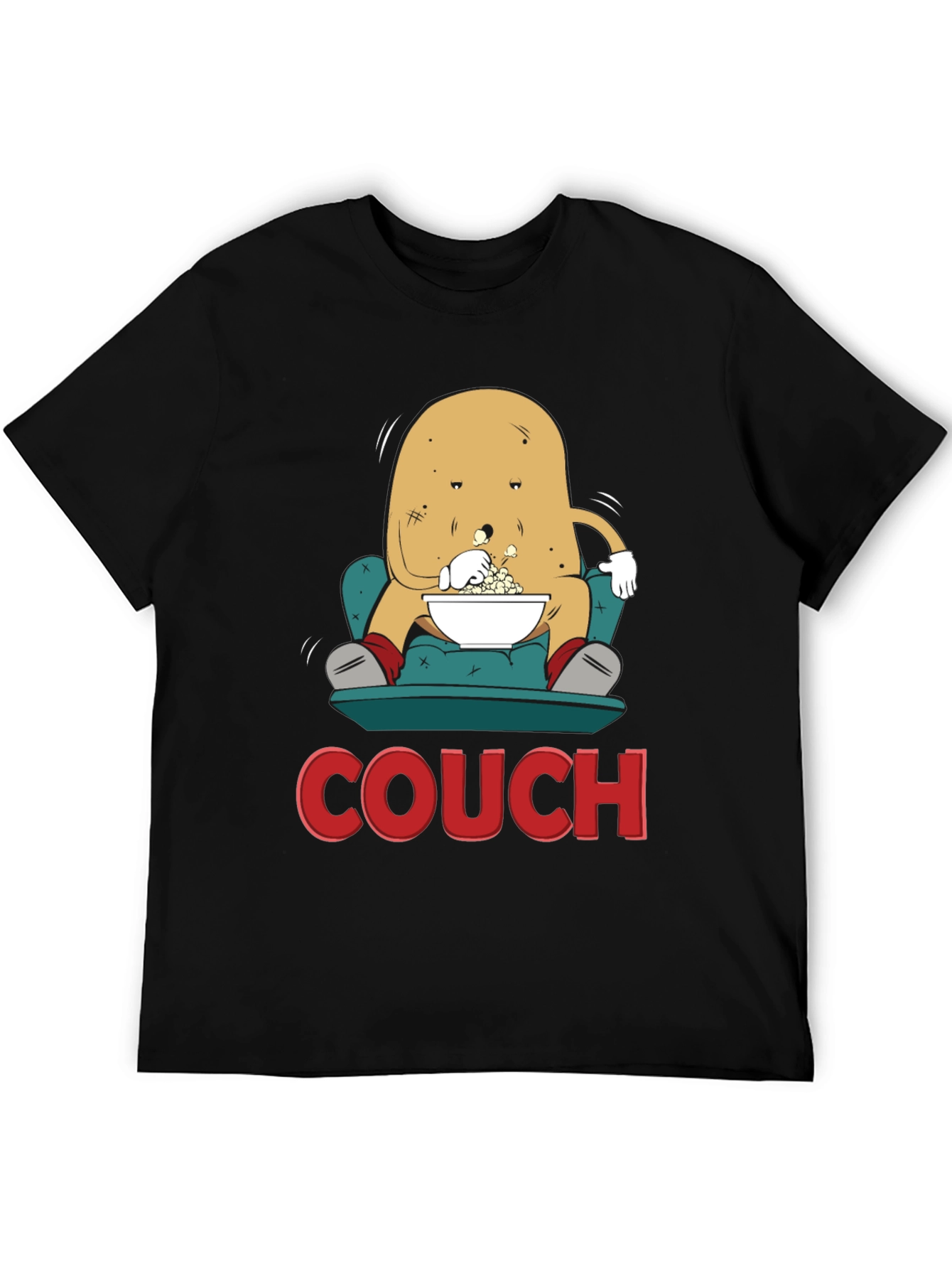 Potato Couch T-Shirt - Funny Lazy Spud Tee
