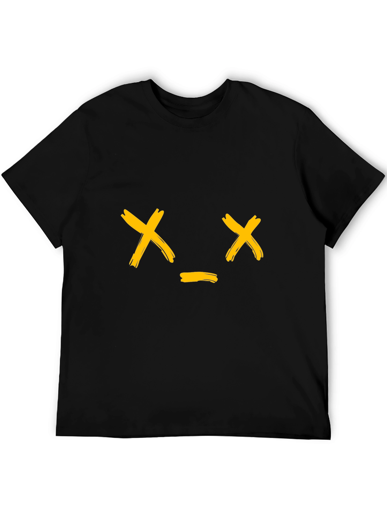 Dead Inside Graphic Tee - Black Cotton Casual