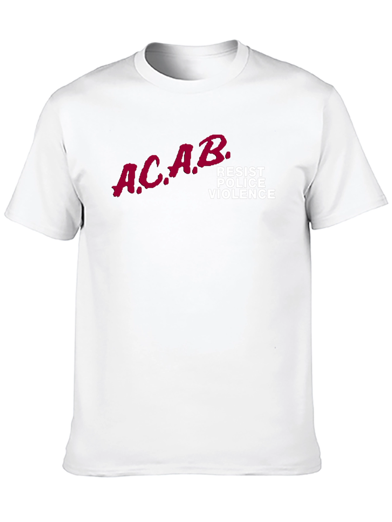 ACAB Resist Police Violence Graphic T-Shirt