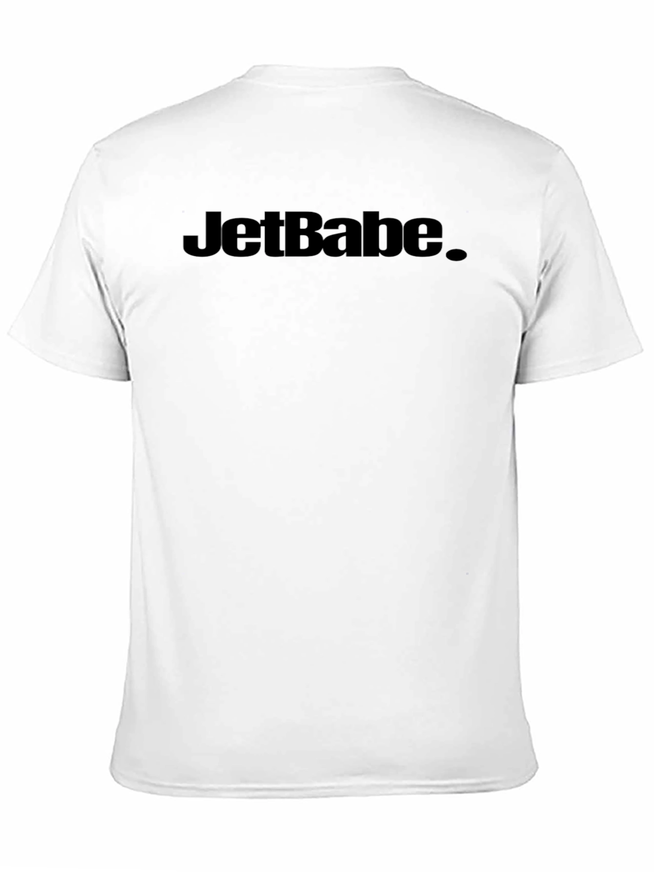 JetBabe Black T-Shirt - Stylish Graphic Tee