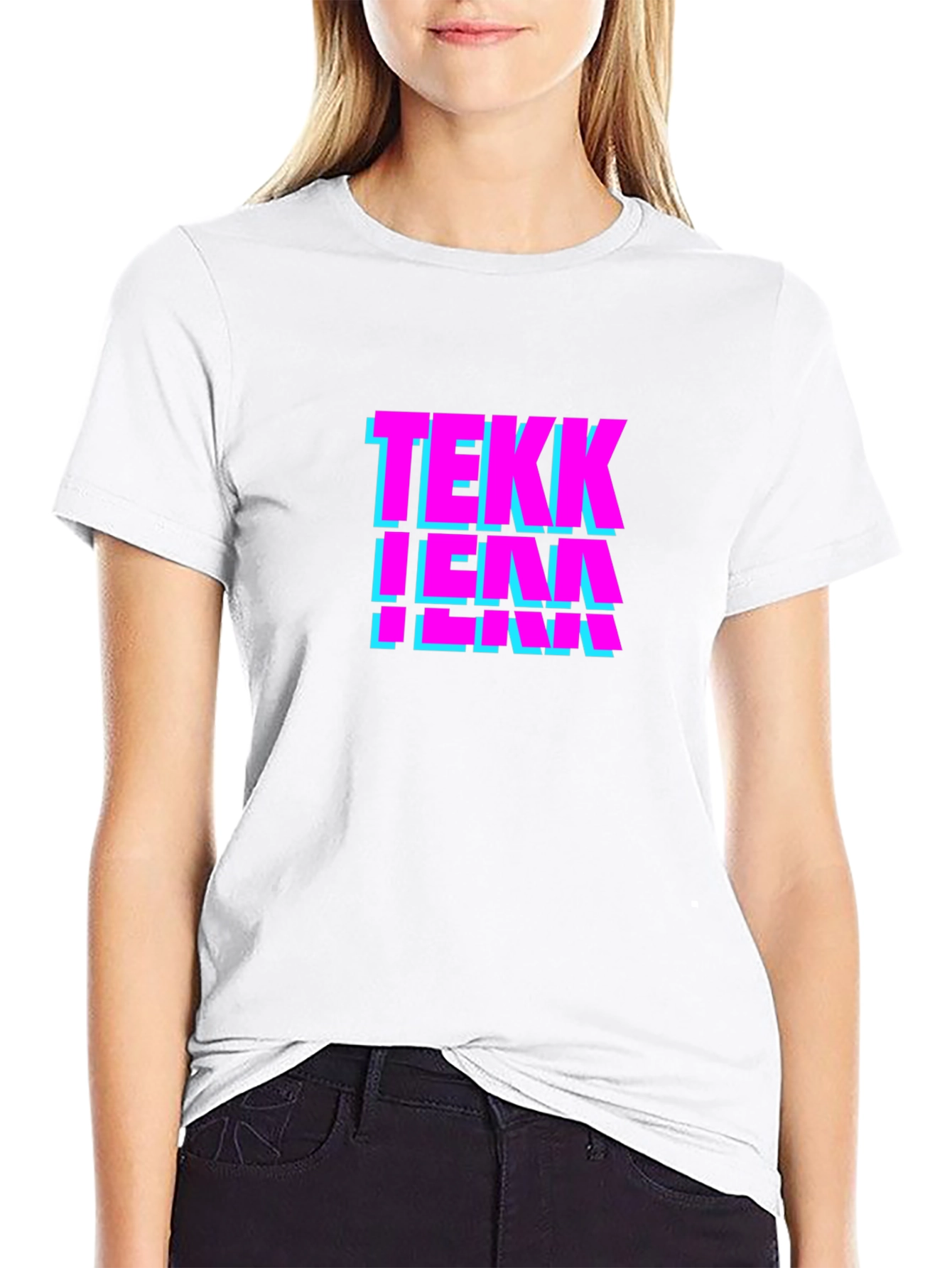 Tekk Tee: Retro Style Graphic T-Shirt