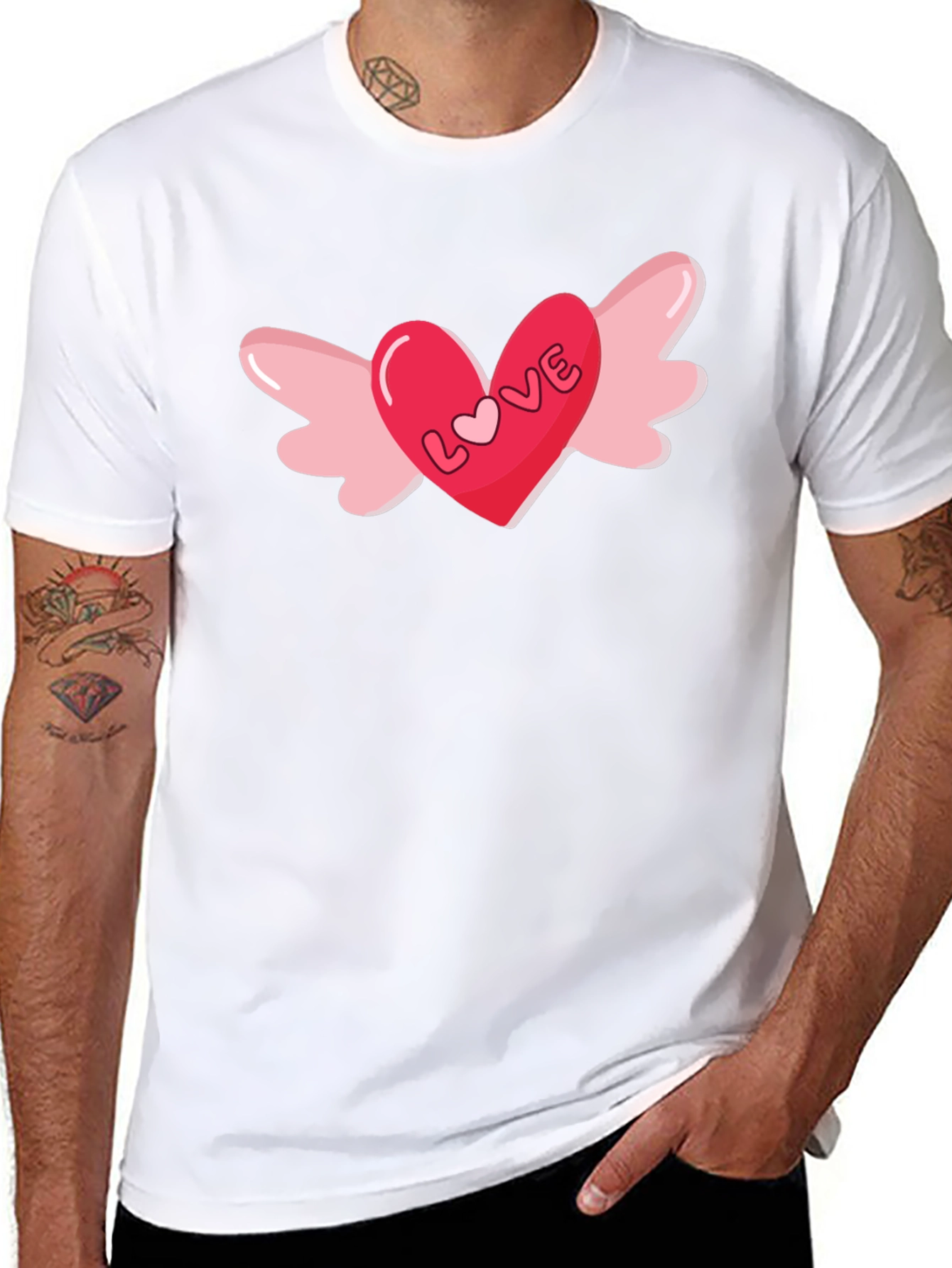 Love Heart Wings T-Shirt